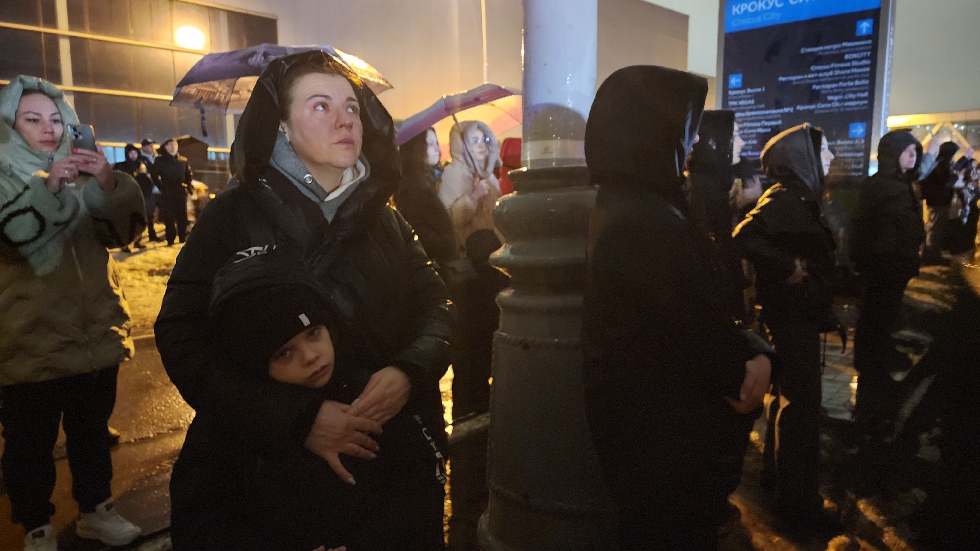 день общенационального траура, Крокус Сити Холл», Журавли», Красногорске, Мы вместе, проекция Журавли, акция памяти погибших,теракт,