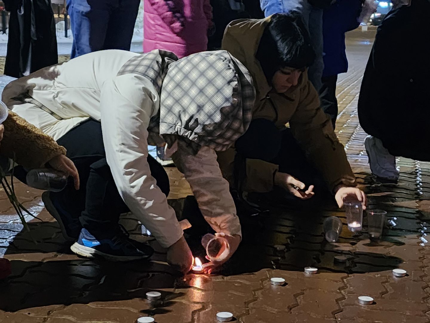 воскресенск, память погибших, крокус сити холл, стихийный мемориал,теракт,