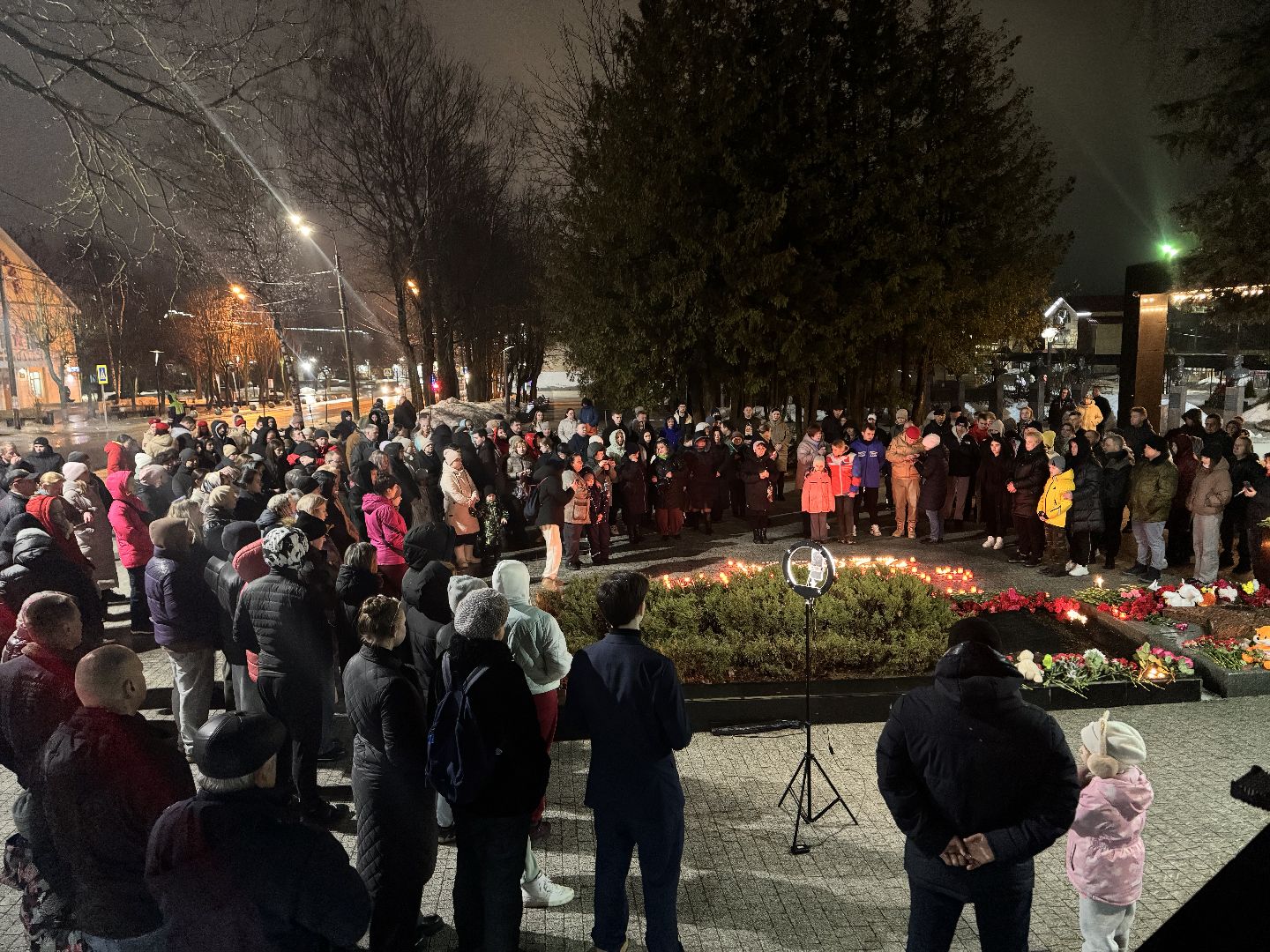 шаховская, акция, свеча памяти, крокус сити холл,теракт,