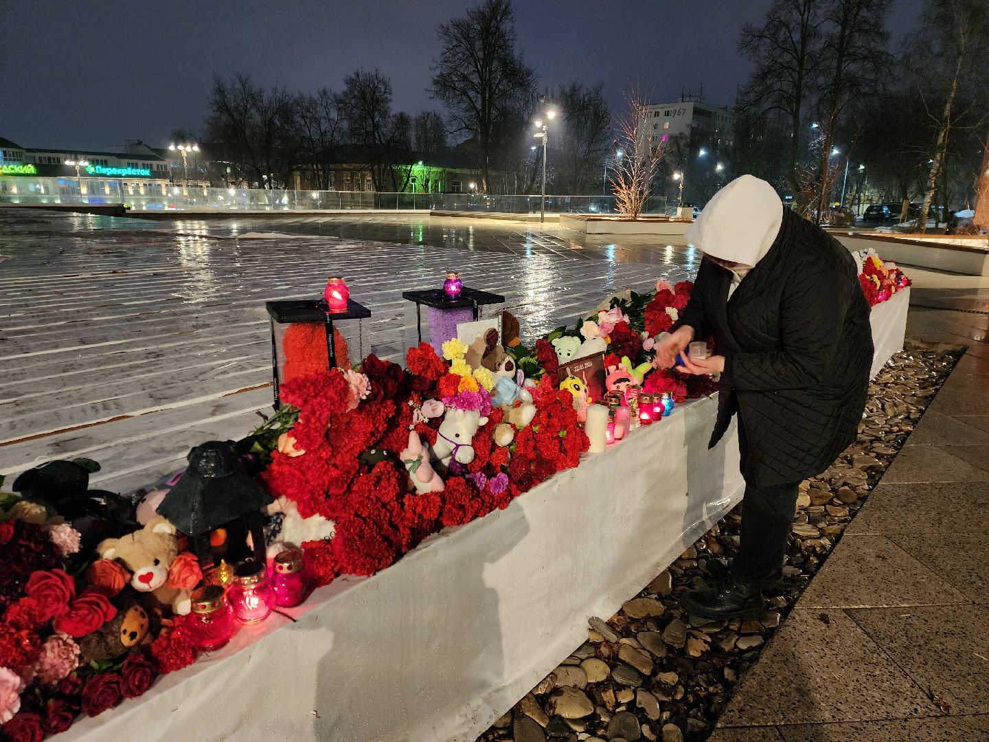 ногинск, свеча памяти, акция свеча памяти, жители, скорбь,теракт,