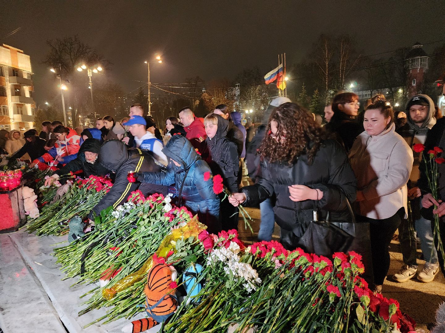 ногинск, свеча памяти, акция свеча памяти, жители, скорбь,теракт,