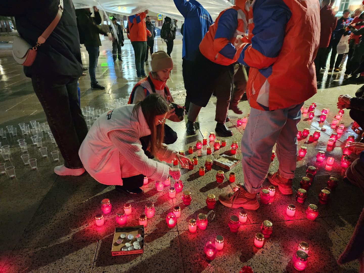 ногинск, свеча памяти, акция свеча памяти, жители, скорбь,теракт,