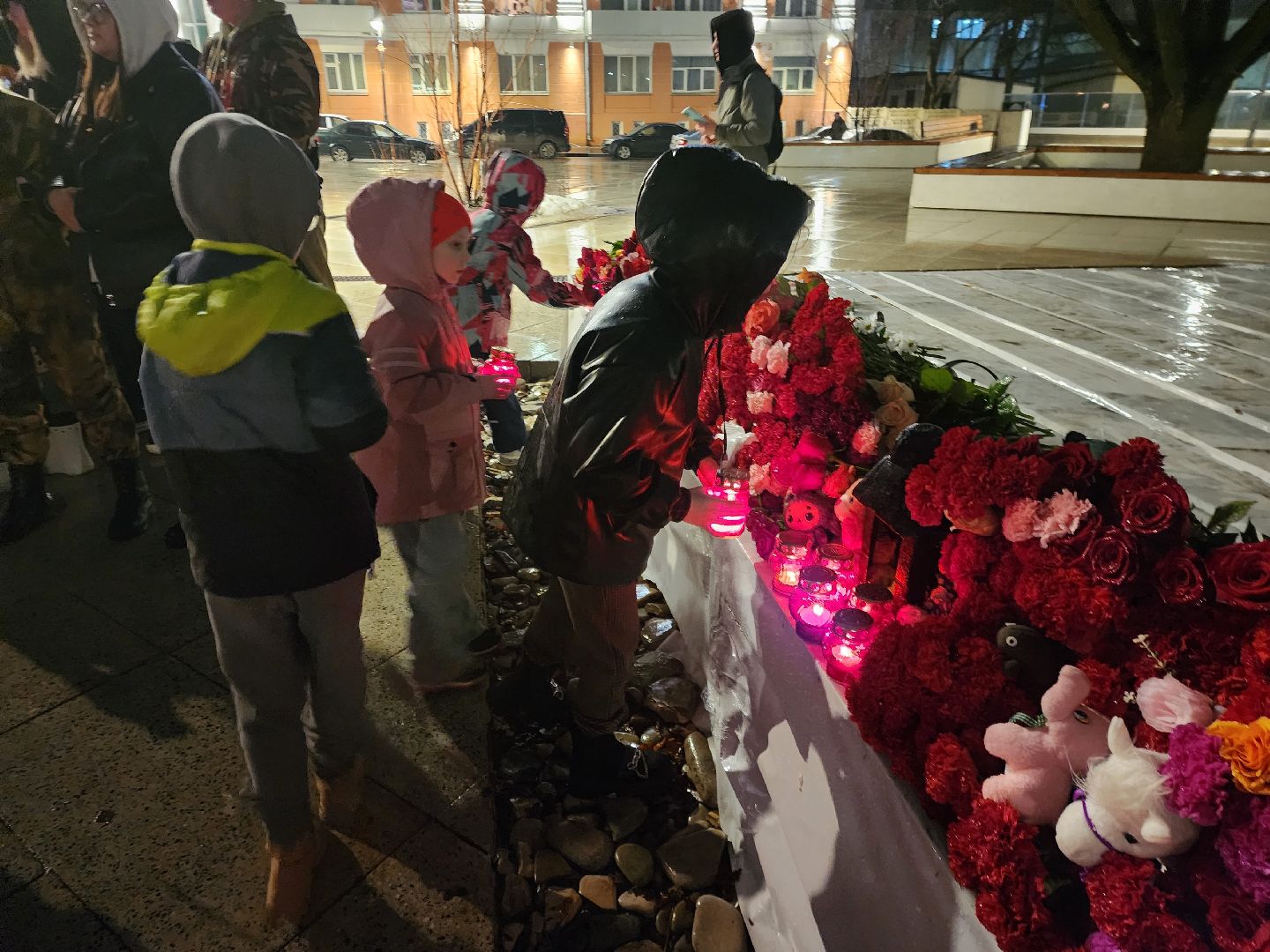ногинск, свеча памяти, акция свеча памяти, жители, скорбь,теракт,