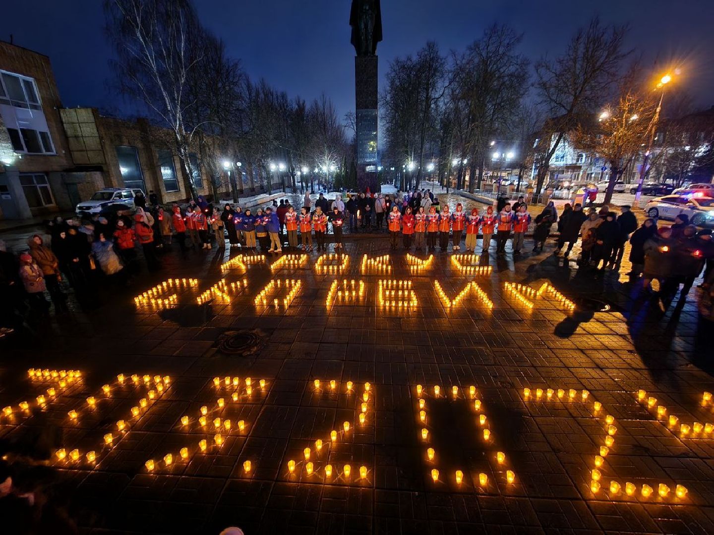 можайск, можайский городской округ, подмосковье, свеча памяти, память, теракт, свечи, теракт в крокус сити холле,