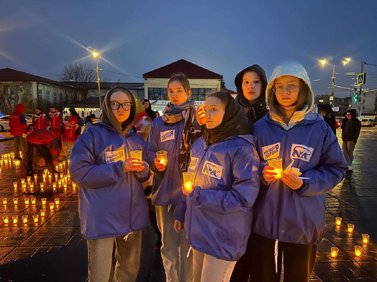 можайск, можайский городской округ, подмосковье, свеча памяти, память, теракт, свечи, теракт в крокус сити холле,