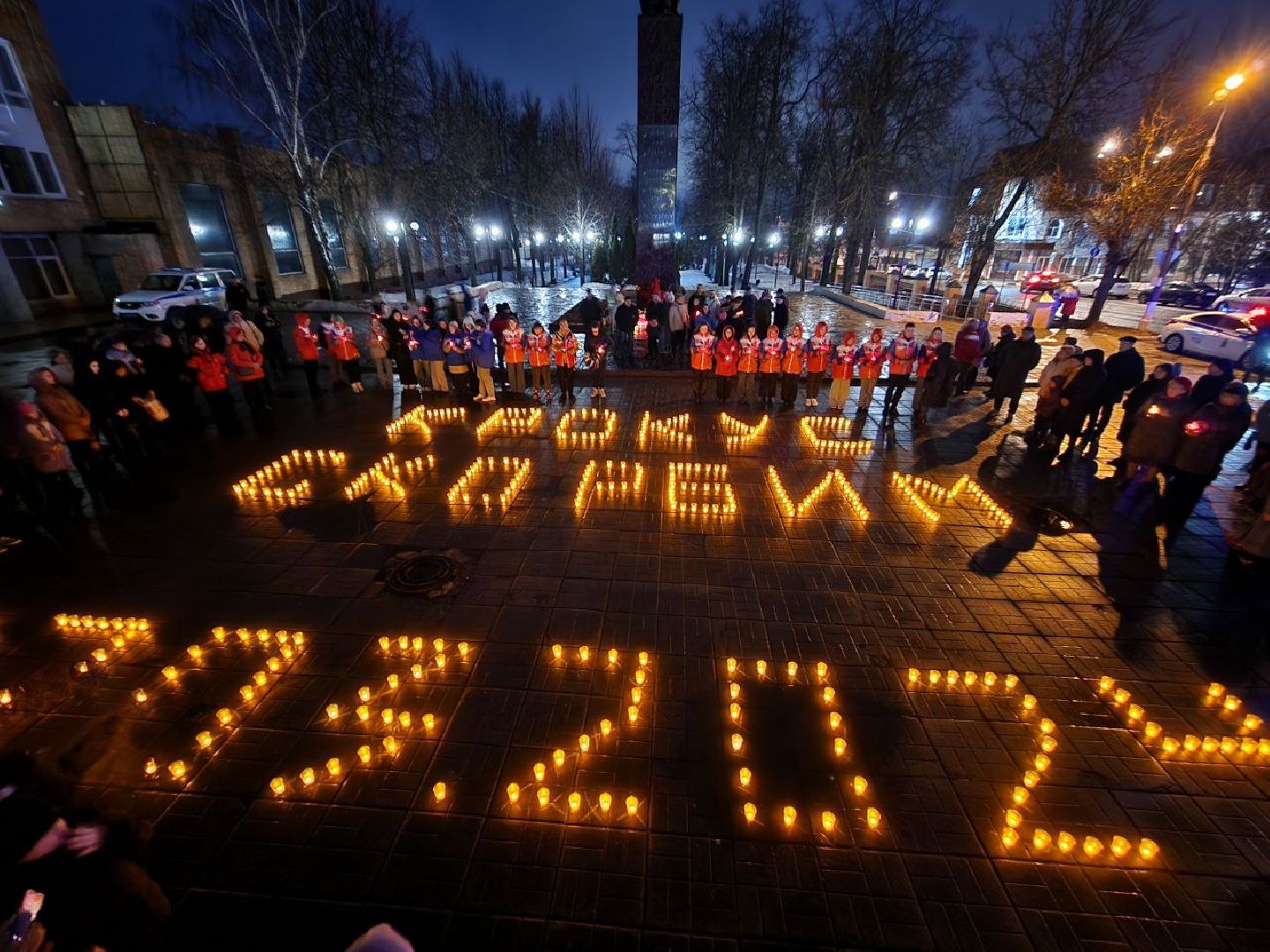 можайск, можайский городской округ, подмосковье, свеча памяти, память, теракт, свечи, теракт в крокус сити холле,