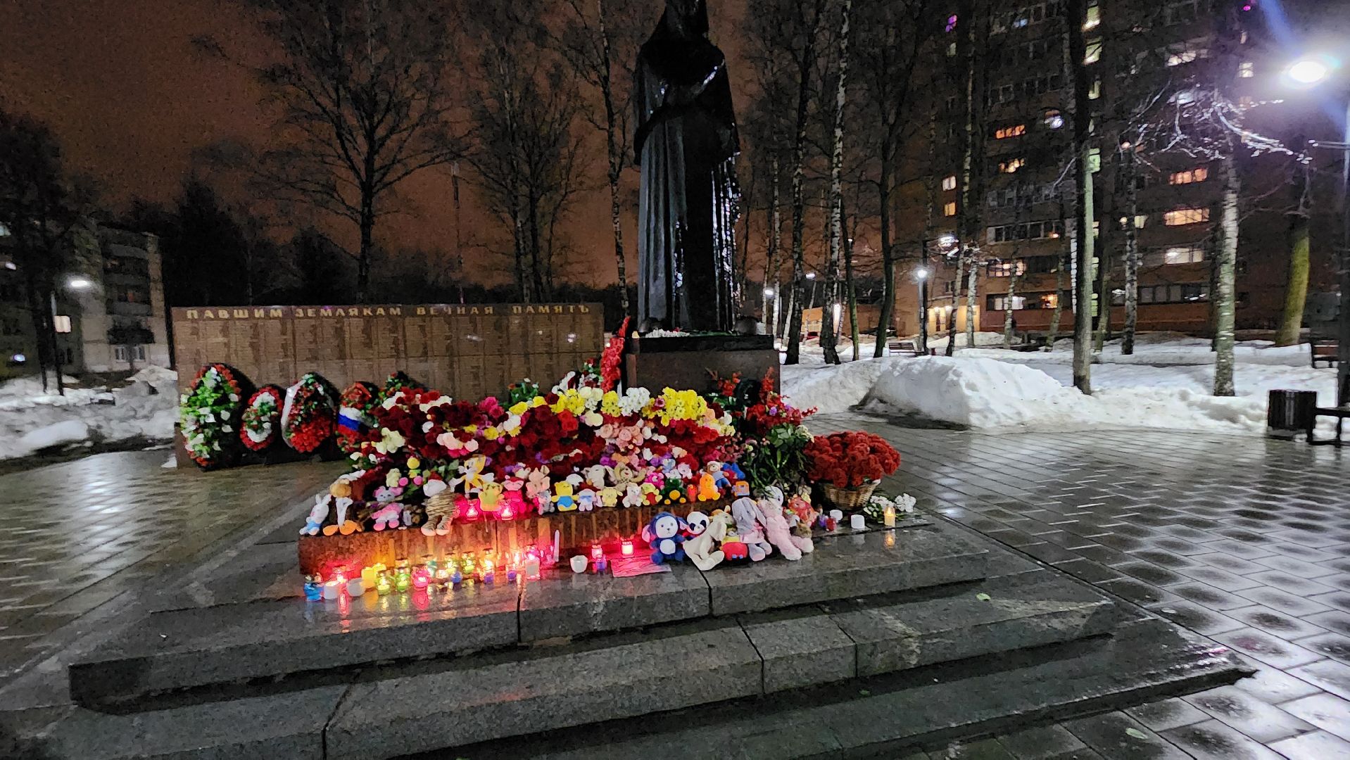 долгопрудный, свеча памяти, крокус, волонтеры, молодежный парламент,теракт,