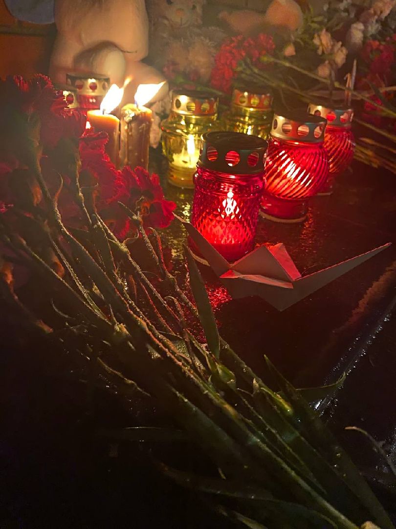 Свеча памяти, Журавли, Сеебряные Пруды,теракт,