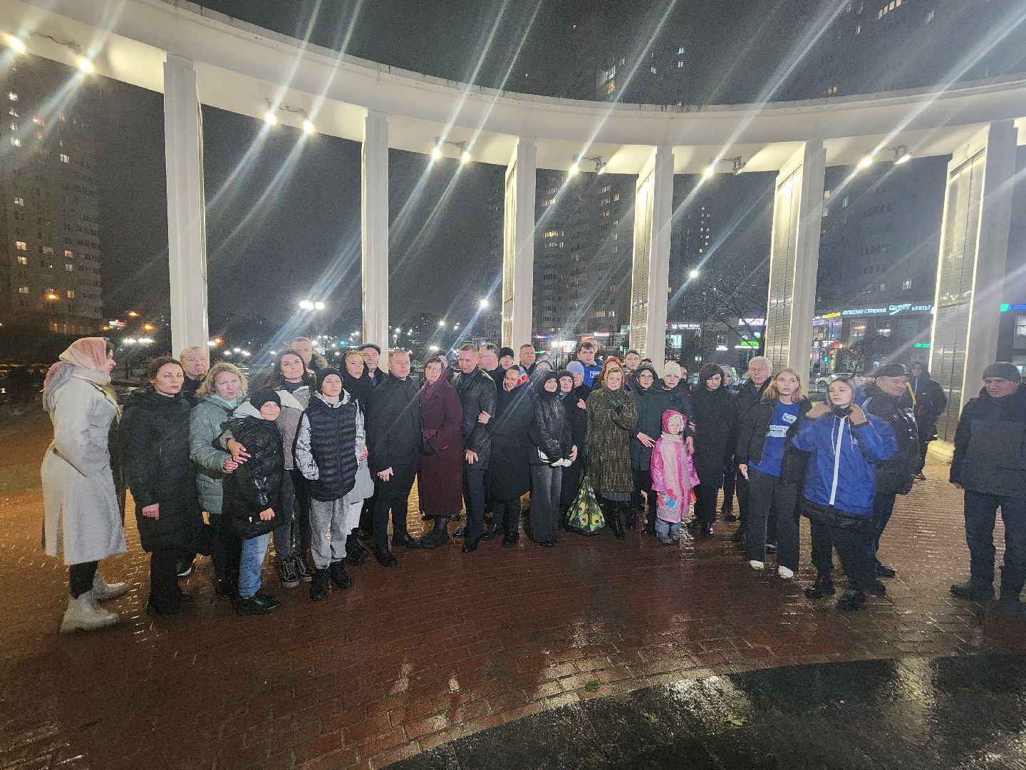 пушкино, свеча памяти, жители, акция памяти,теракт,