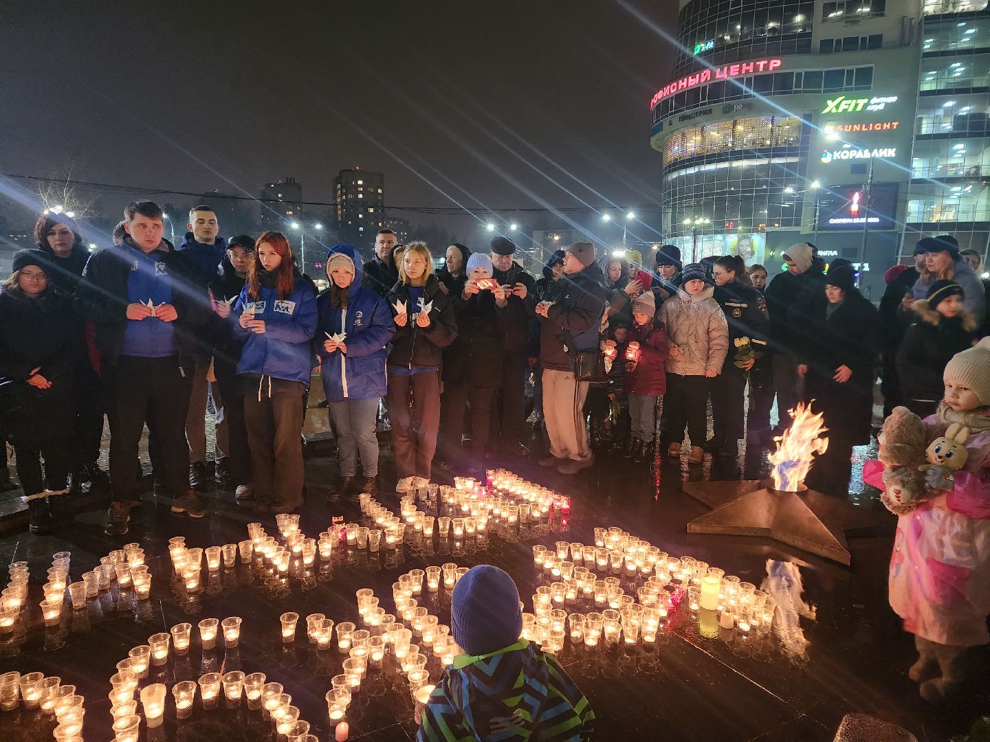 пушкино, свеча памяти, жители, акция памяти,теракт,