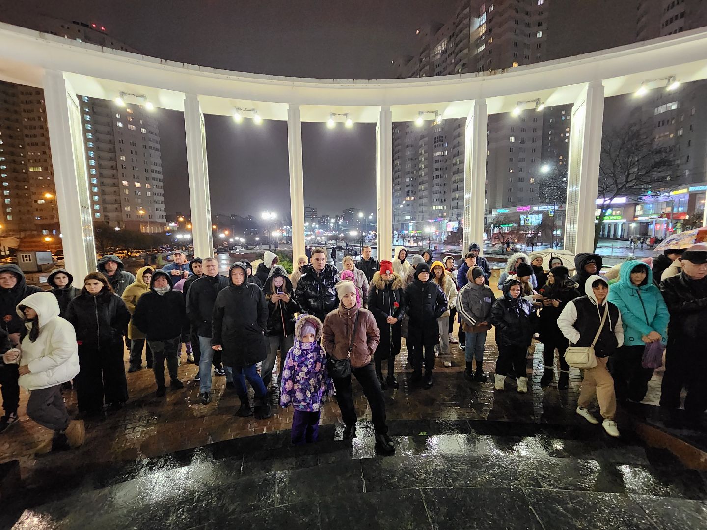 пушкино, свеча памяти, жители, акция памяти,теракт,