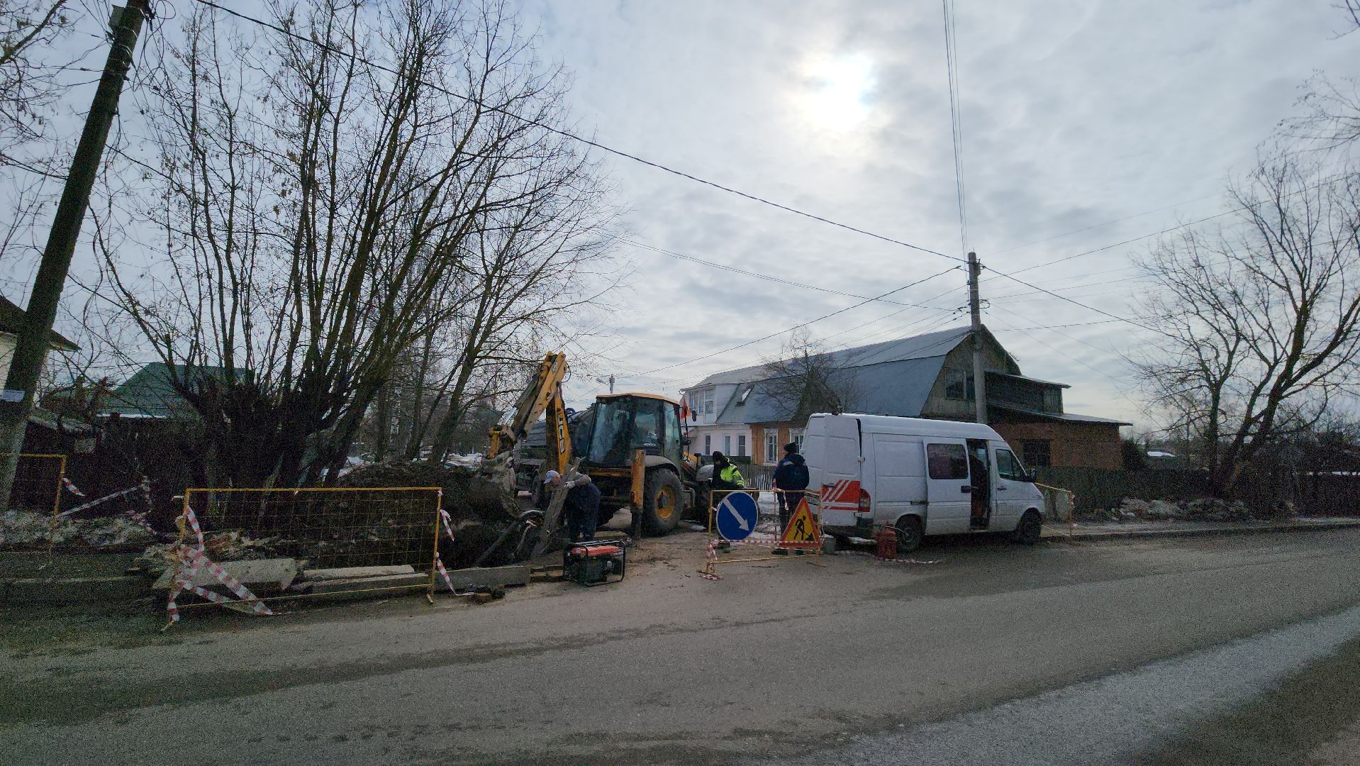 водопровод, ремонт, лобня,