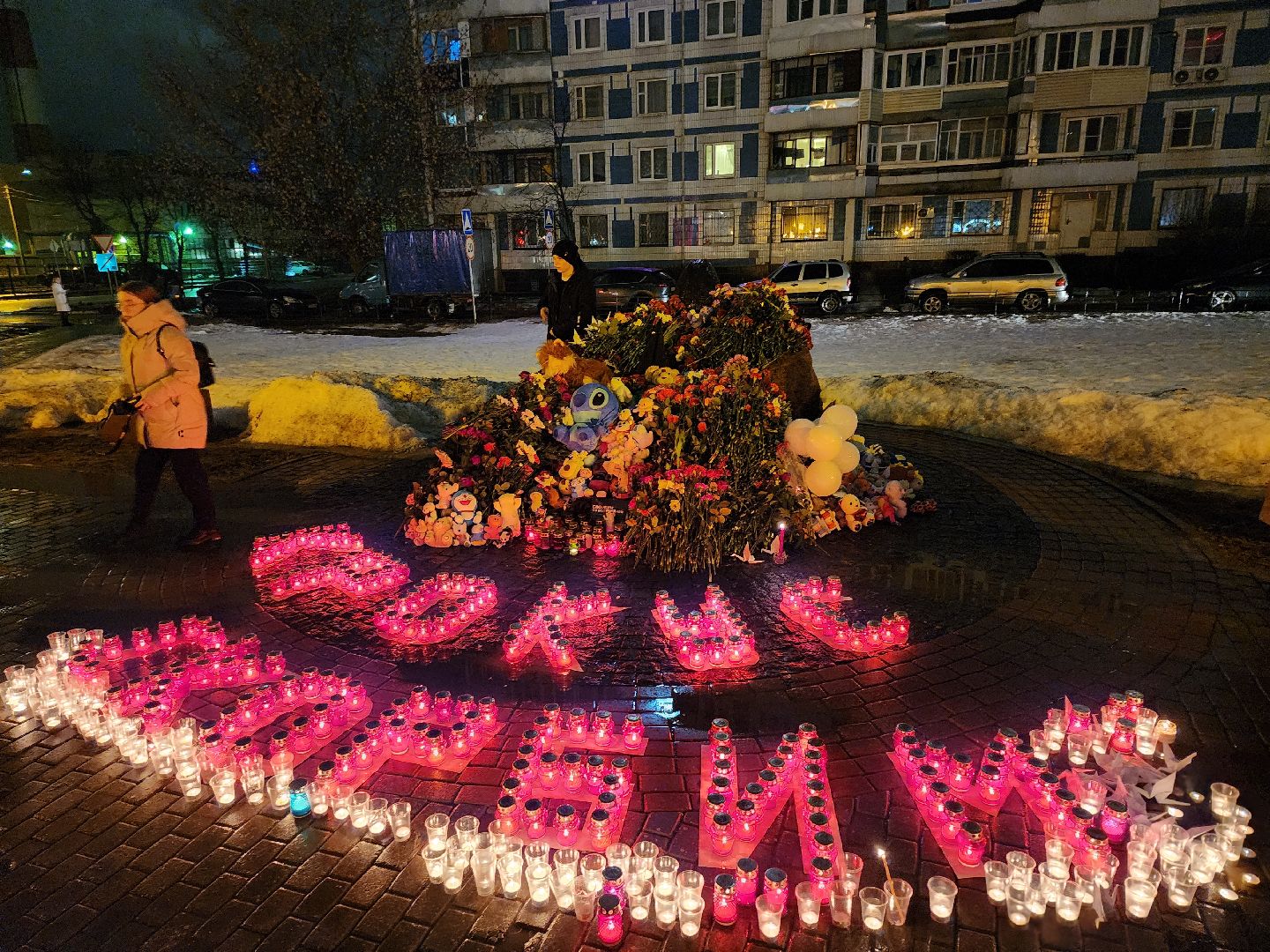 серпухов, свеча памяти, подмосковье, крокус сити холл,теракт,