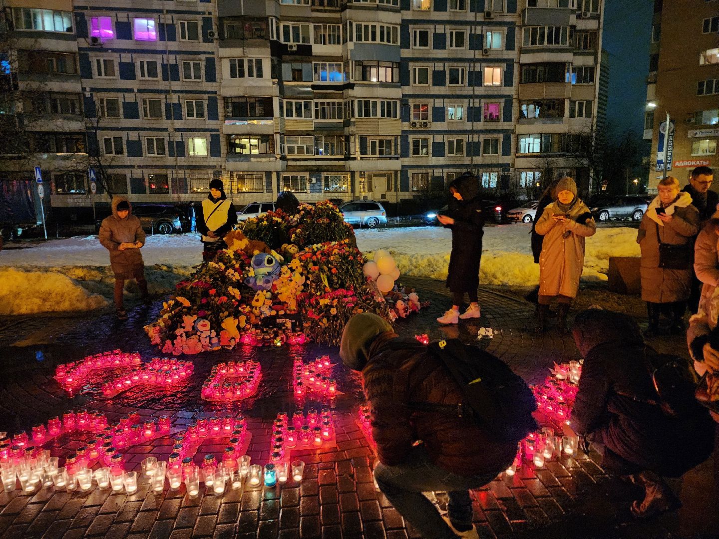 серпухов, свеча памяти, подмосковье, крокус сити холл,теракт,