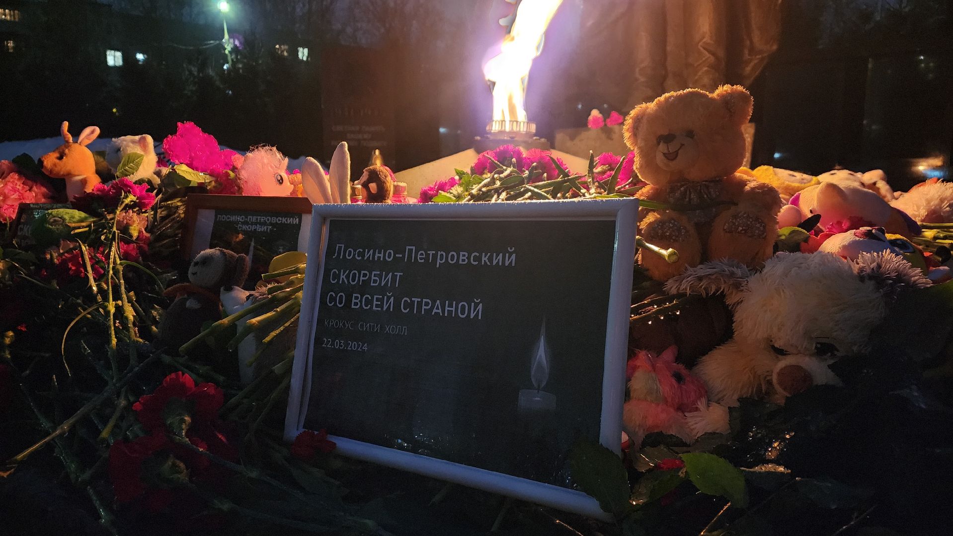 памятная акция, свеча памяти, Лосино-Петровский,теракт,