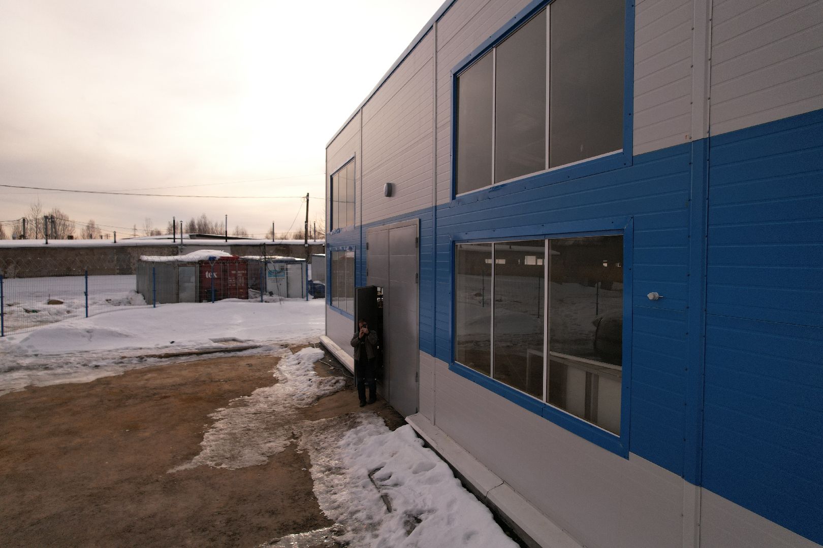 видео с коптера, котельная, клин,