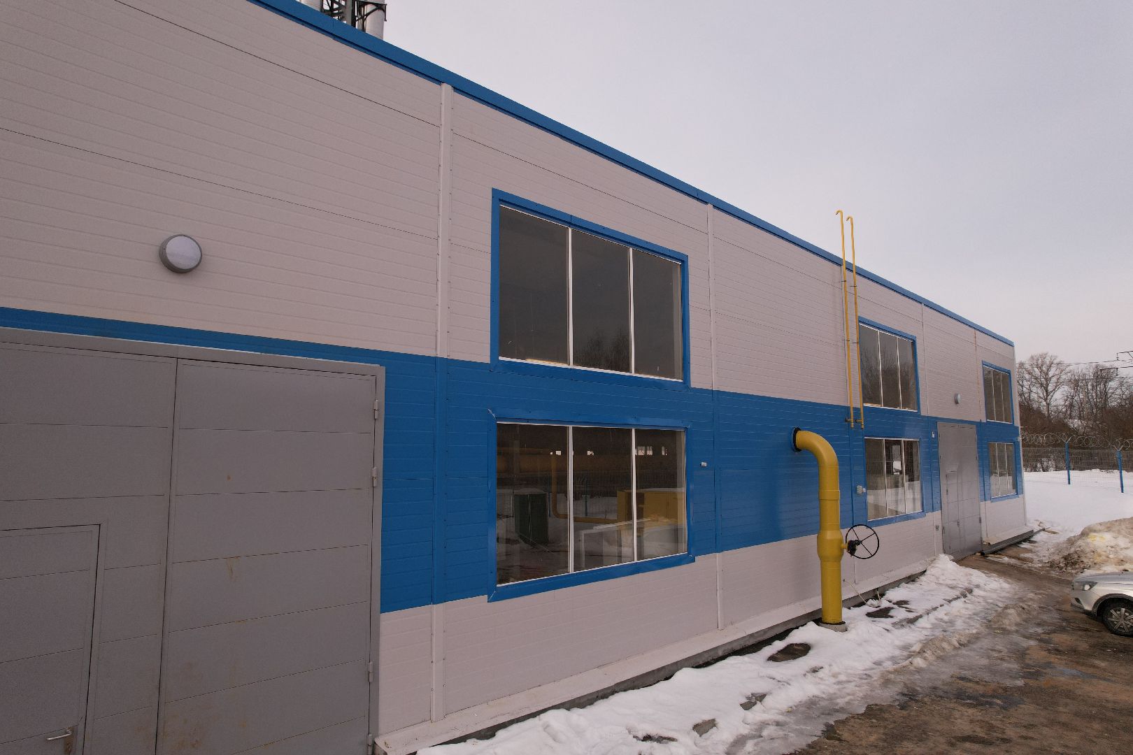 видео с коптера, котельная, клин,