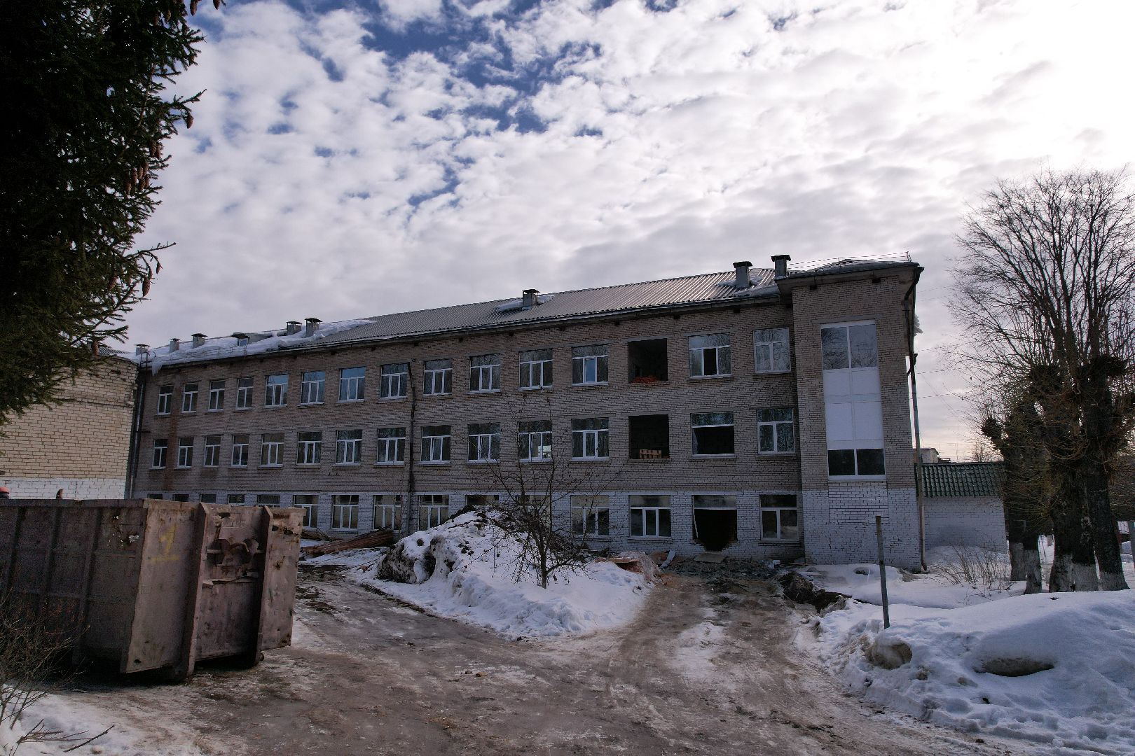 видео с коптера, лицей, солнечногорск,