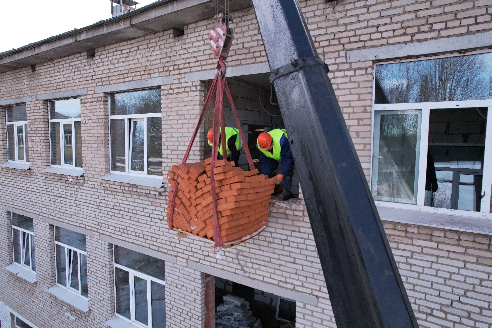 видео с коптера, лицей, солнечногорск,