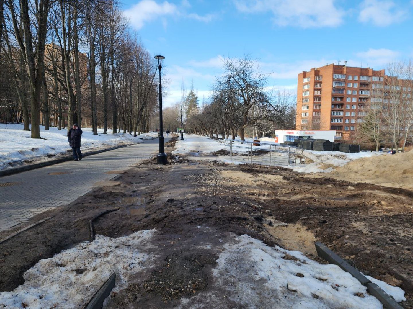 пущино, благоустройство, гимназия,