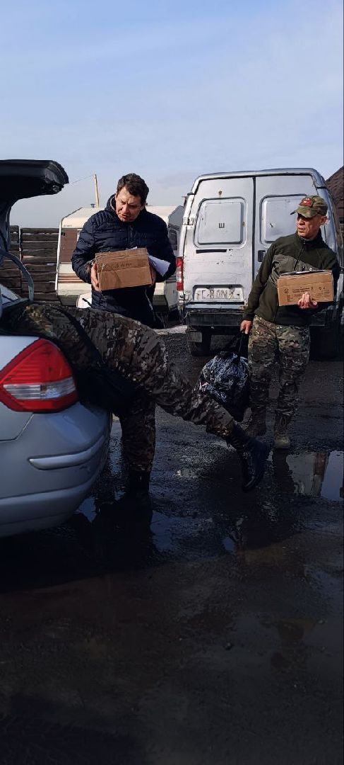 БАРС-4, Немчиновка, Одинцово, Подмосковье, СВО, добровольцы, подразделение, гуманитарная помощь,