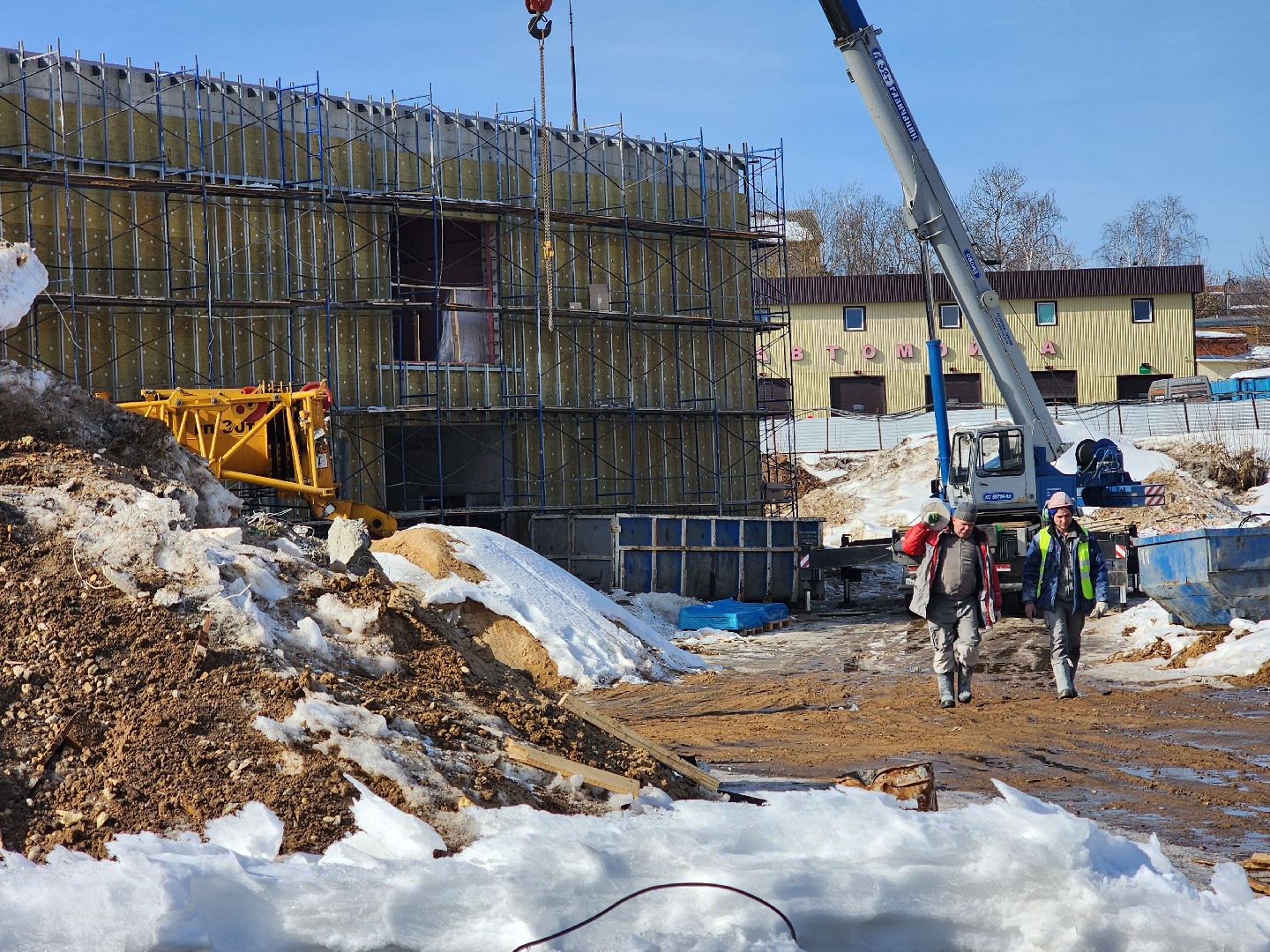 строительство социальных объектов, строительство школы,