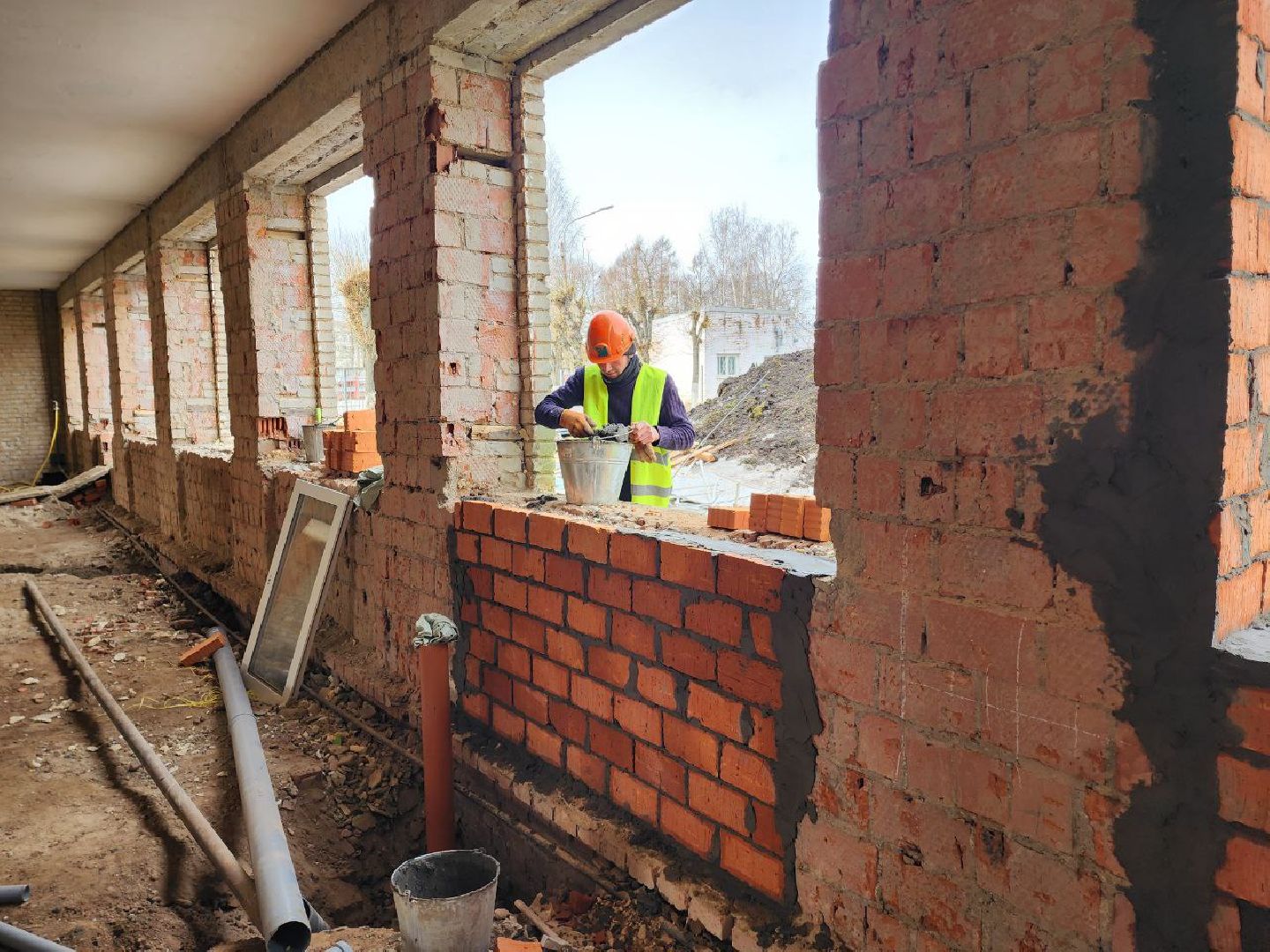 Солнечногорск, Ремонт школы, капитальный ремонт, ученики, Преподаватели,