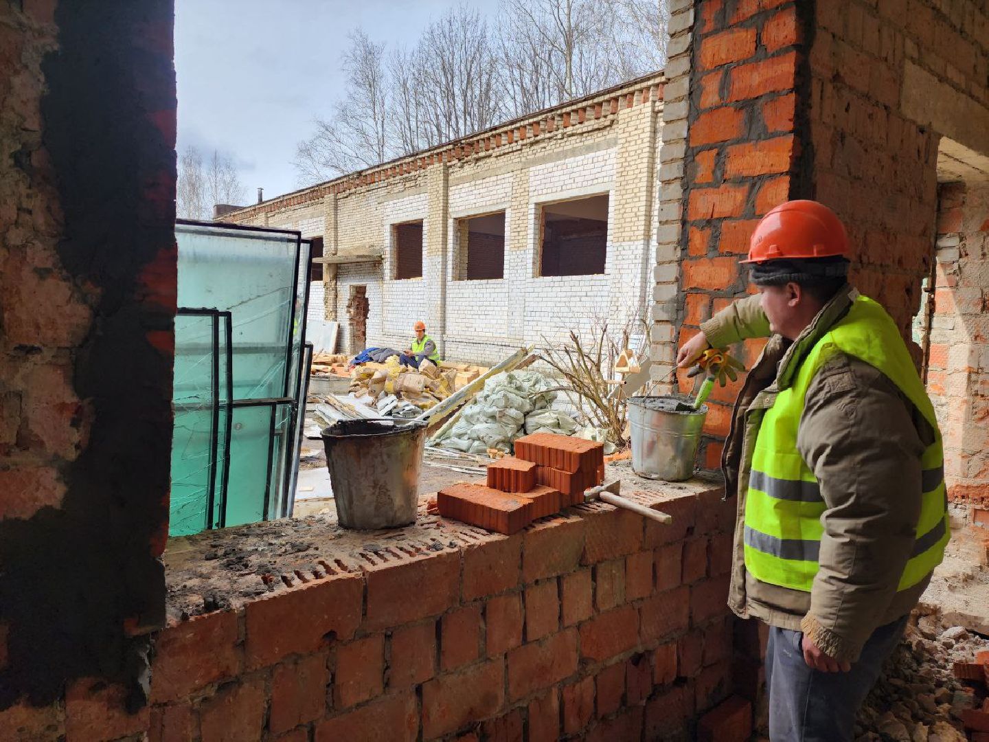 Солнечногорск, Ремонт школы, капитальный ремонт, ученики, Преподаватели,