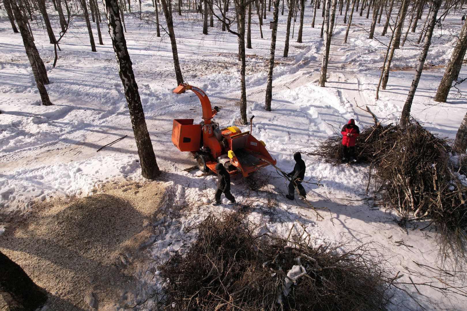 видео с коптера, лобня, парк, благоустройство,