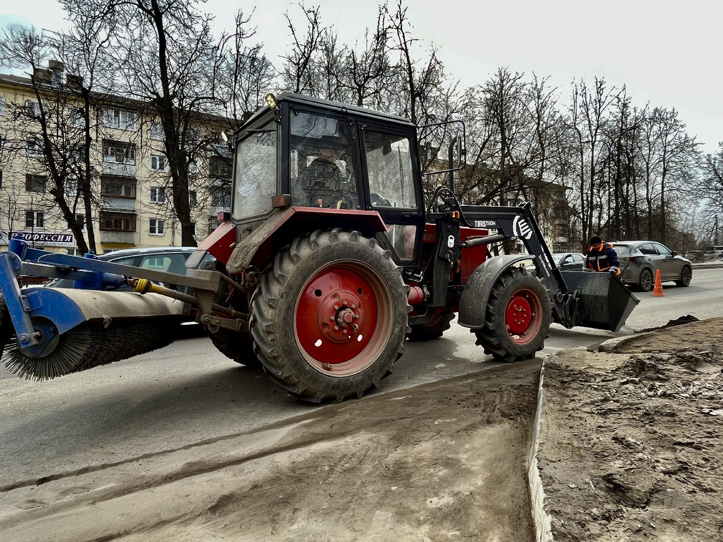 наро-фоминск, наро-фоминский городской округ, коммунальная техника, весенняя уборка, мбу благоустройство и дорожное хозяйство,
