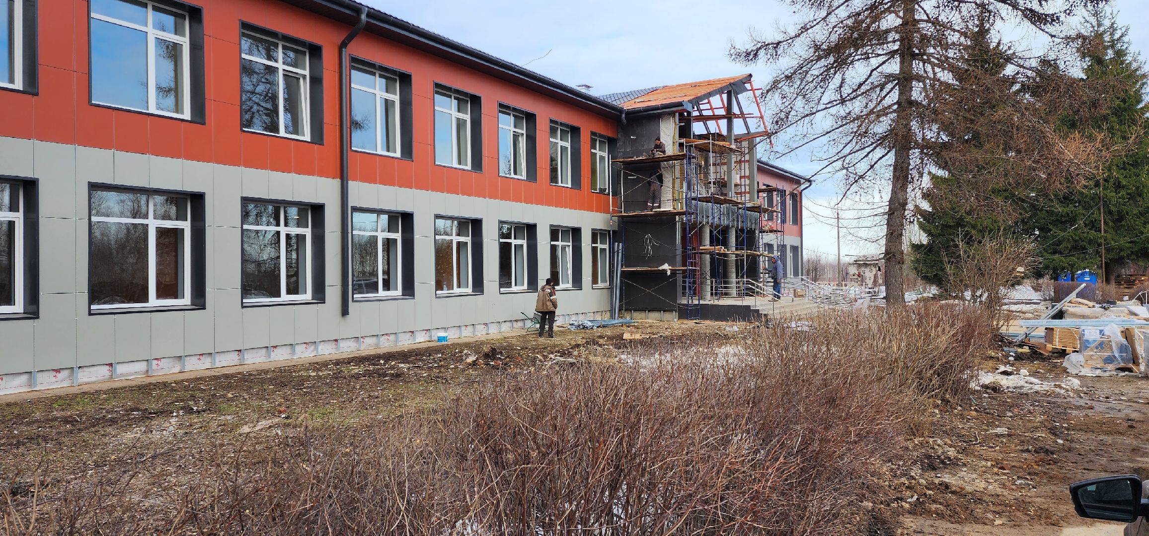 раменское, образование, капитальный ремонт школы в поселке раос,