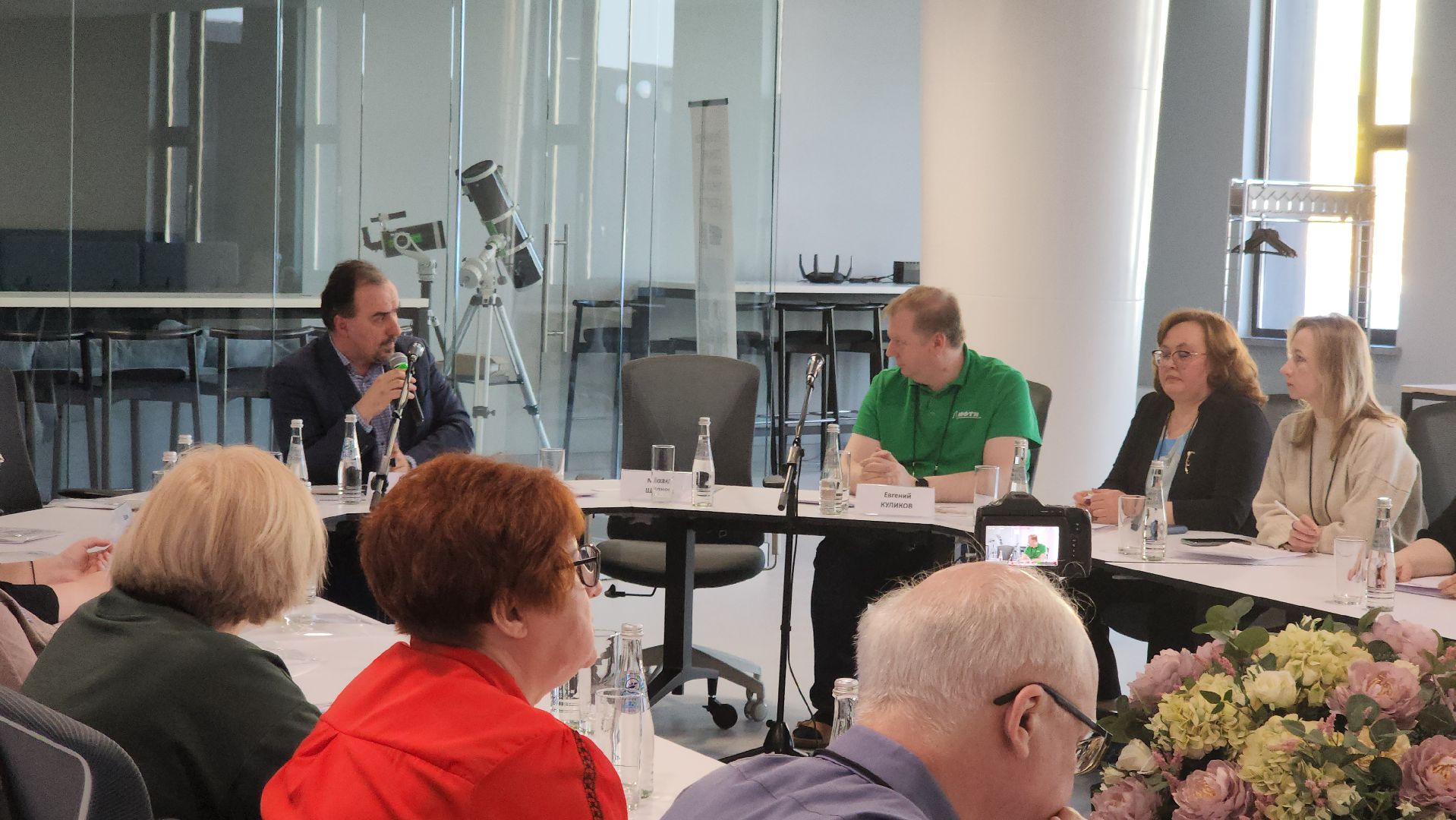 долгопрудный, технопарк, Физтех-лицей, наука в школе, круглый стол, эксперты,