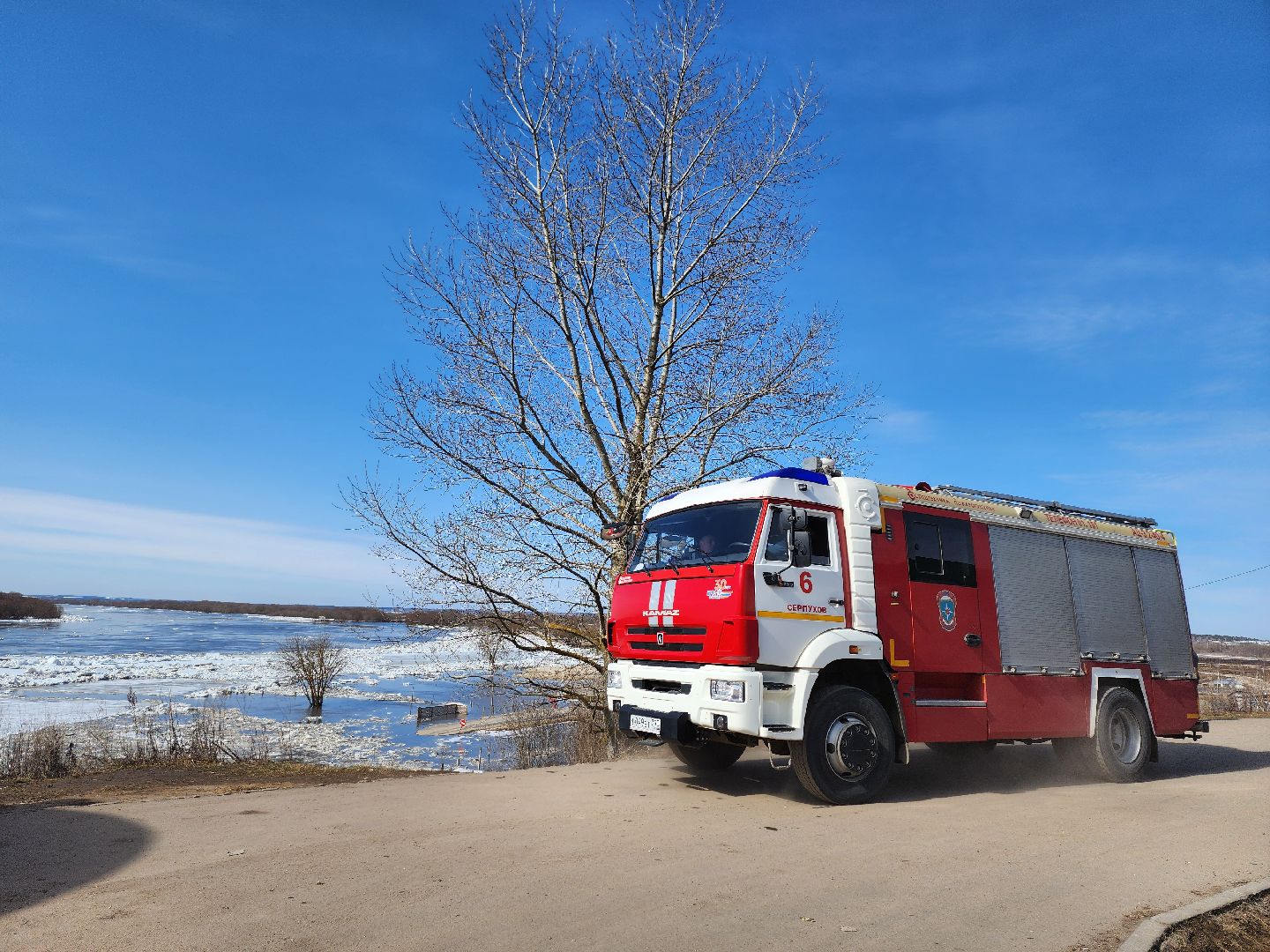 серпухов, подмосковье, паводок, река ока, станция ока, разлив, ледоход,