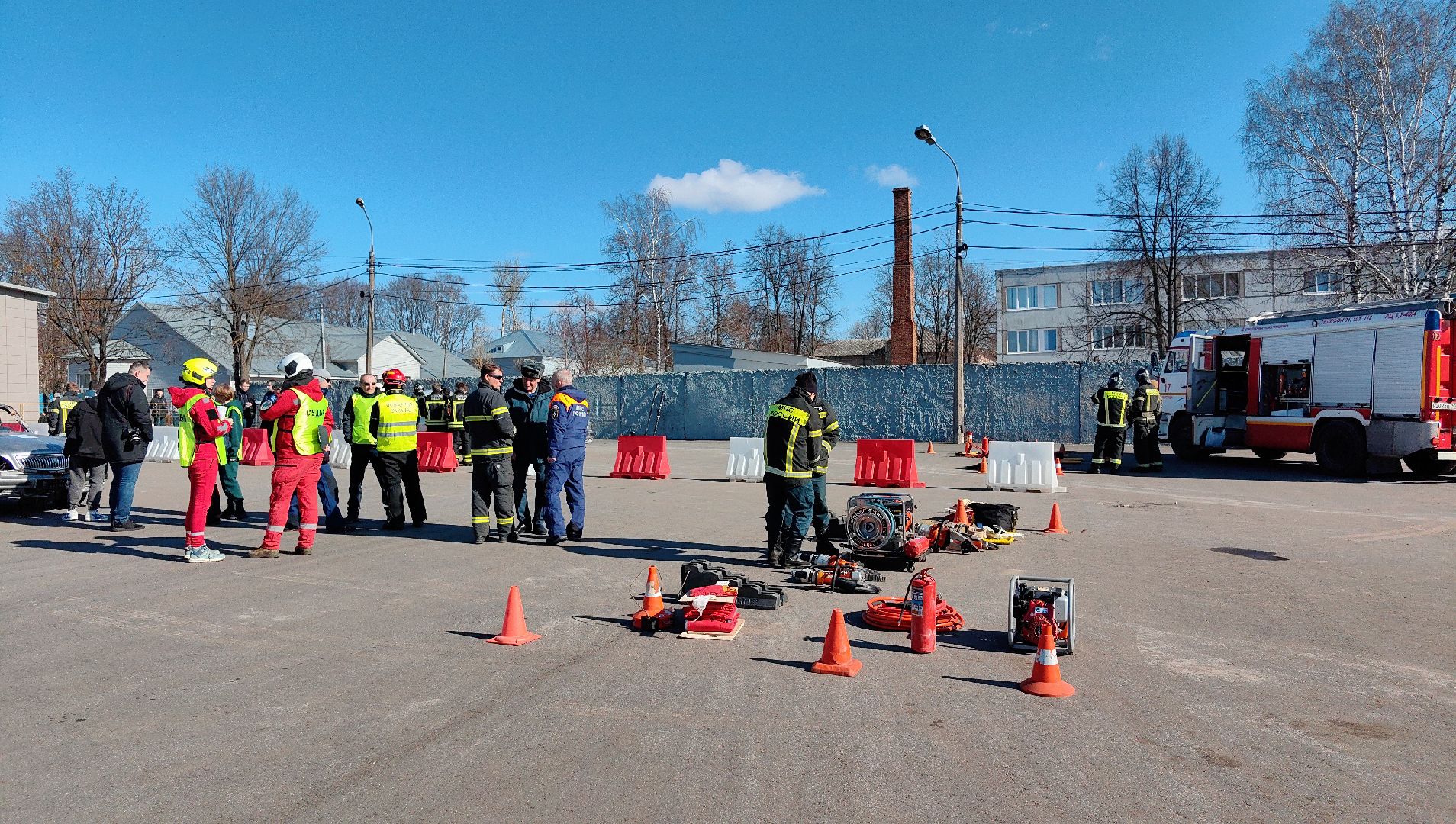 МЧС россии, соревнования, транспорт, ликвидация последствия ДТП,