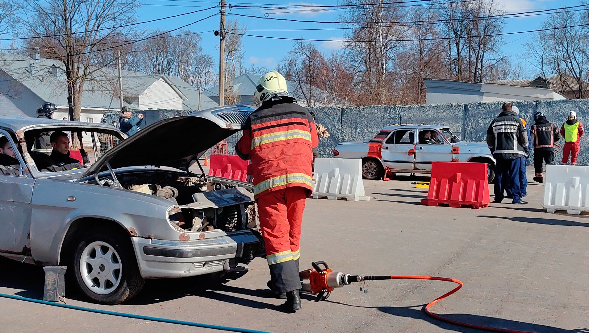 МЧС россии, соревнования, транспорт, ликвидация последствия ДТП,