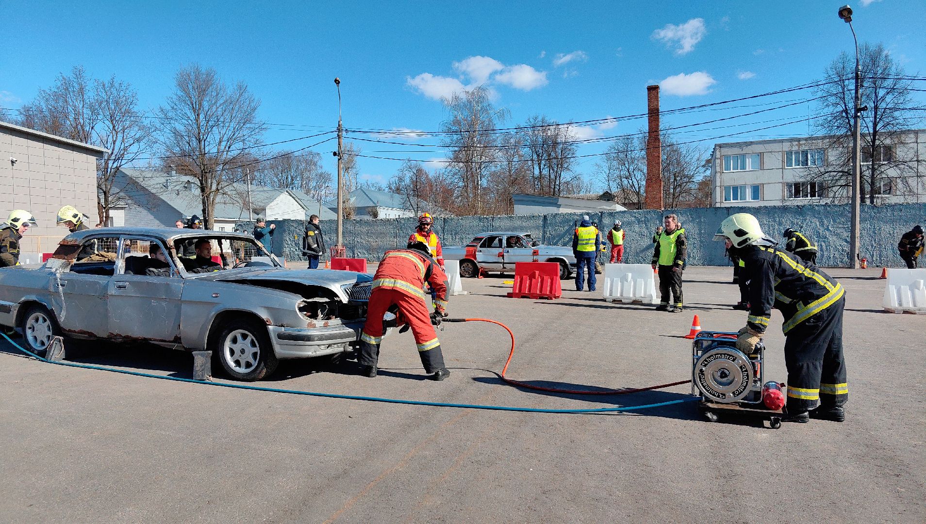МЧС россии, соревнования, транспорт, ликвидация последствия ДТП,