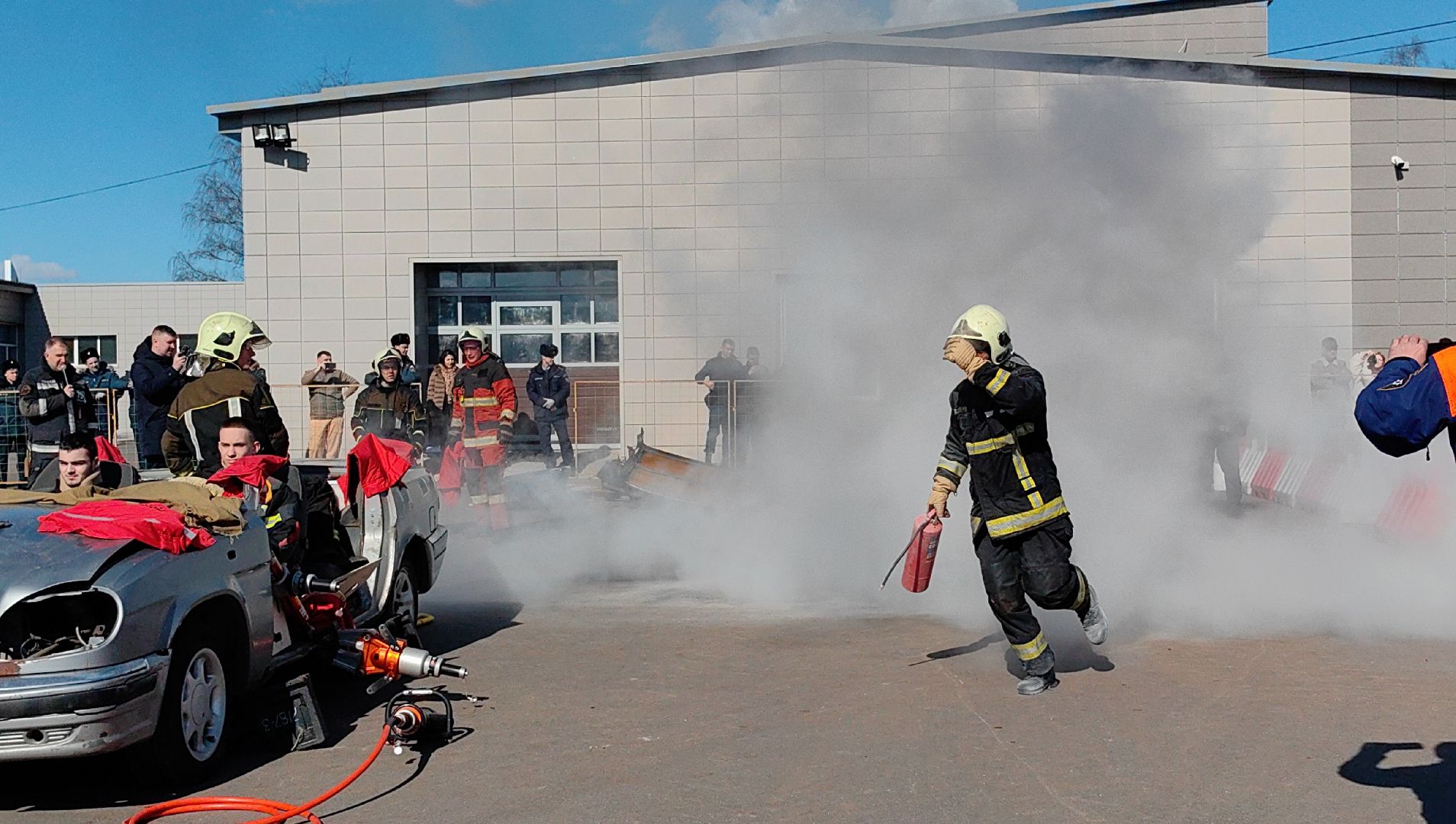 МЧС россии, соревнования, транспорт, ликвидация последствия ДТП,