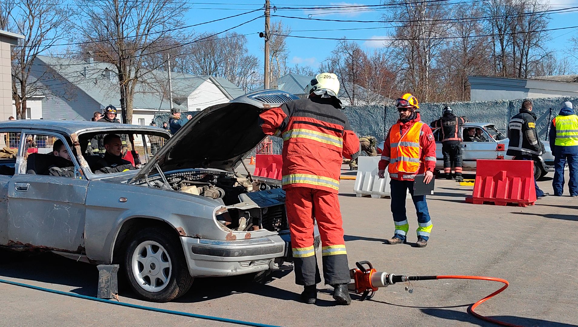 МЧС россии, соревнования, транспорт, ликвидация последствия ДТП,