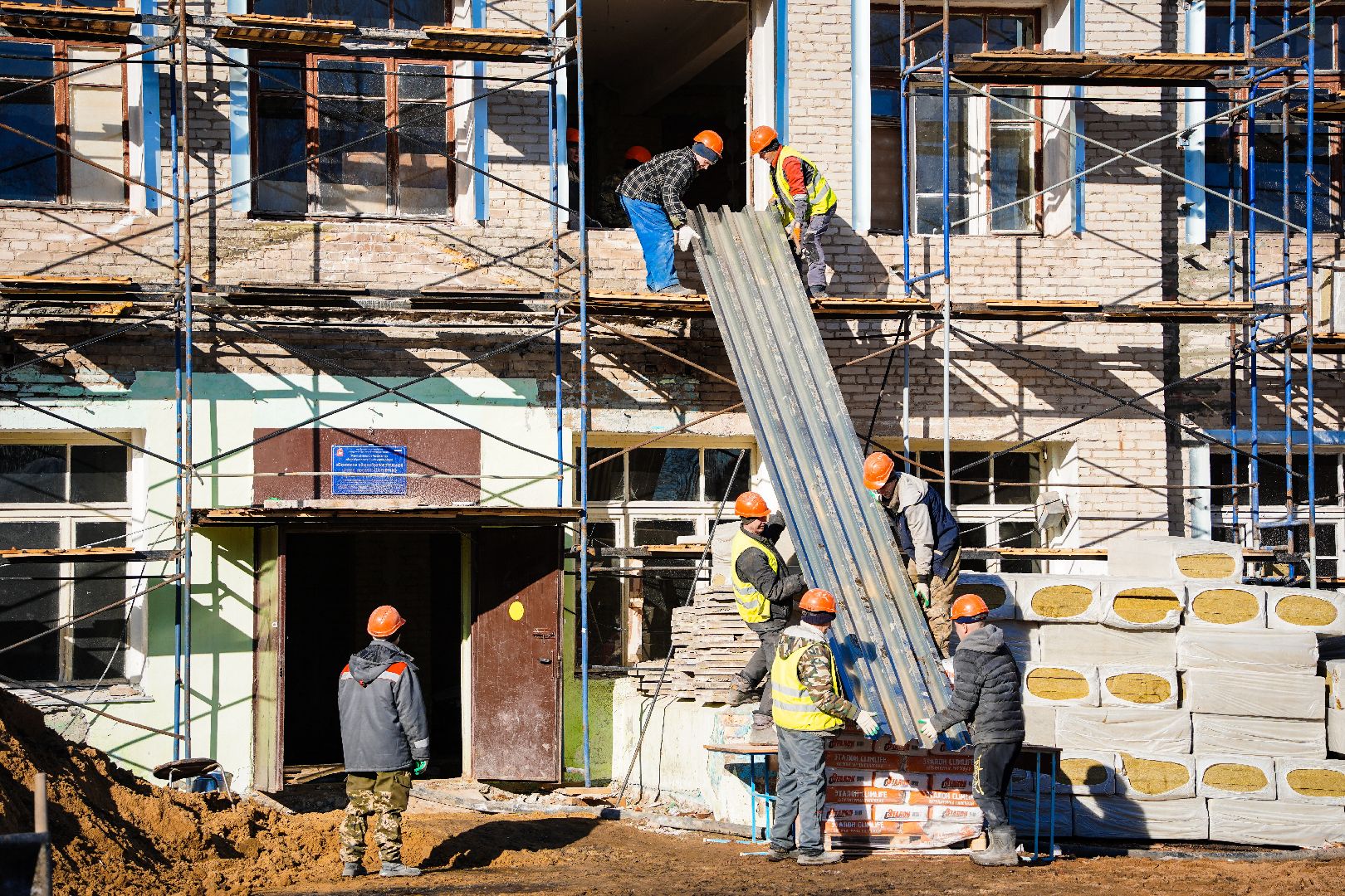 Капремонт, Капремонт школы, Шатурторф, Большая Шатура,