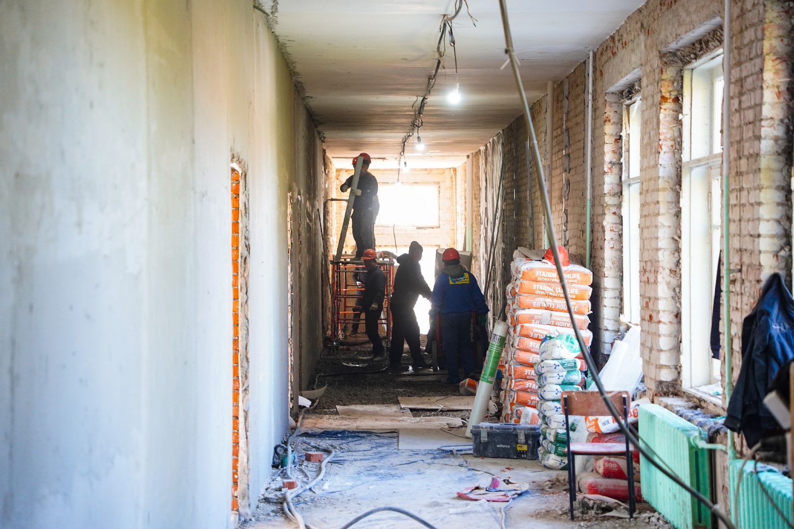 Капремонт, Капремонт школы, Шатурторф, Большая Шатура,