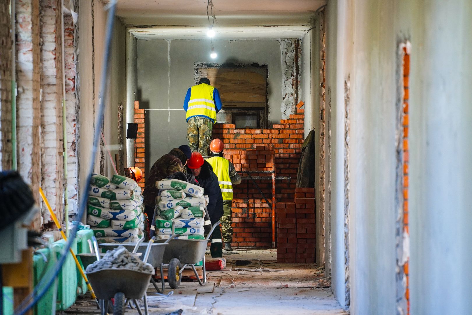 Капремонт, Капремонт школы, Шатурторф, Большая Шатура,