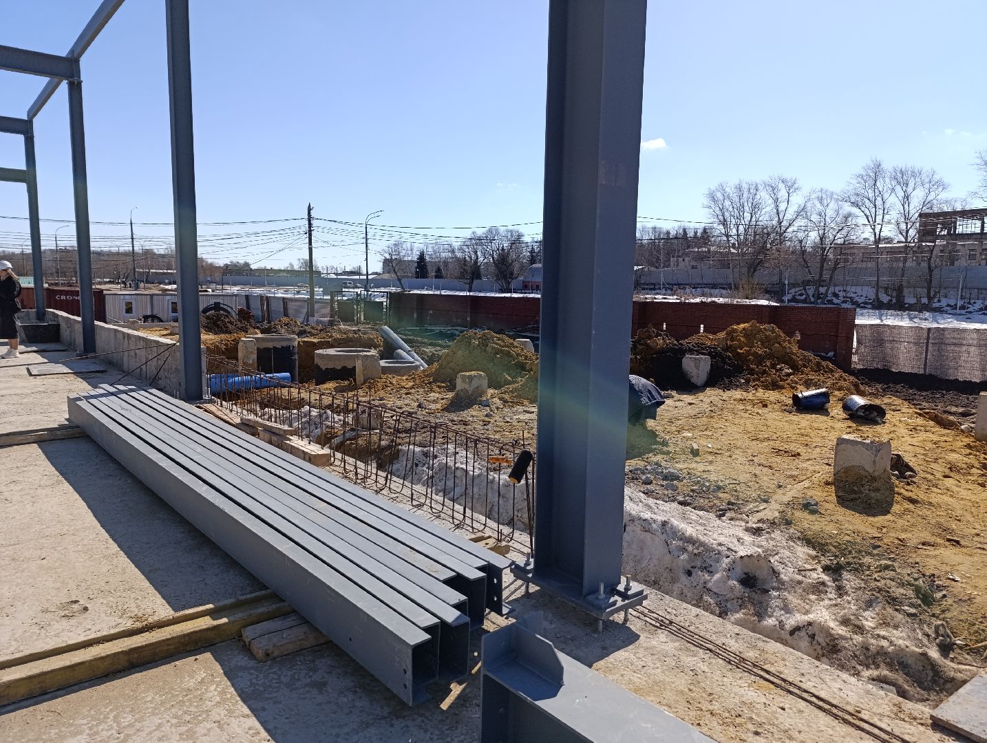 Бронницы, Строительство ФОК, Строительство эллинга,