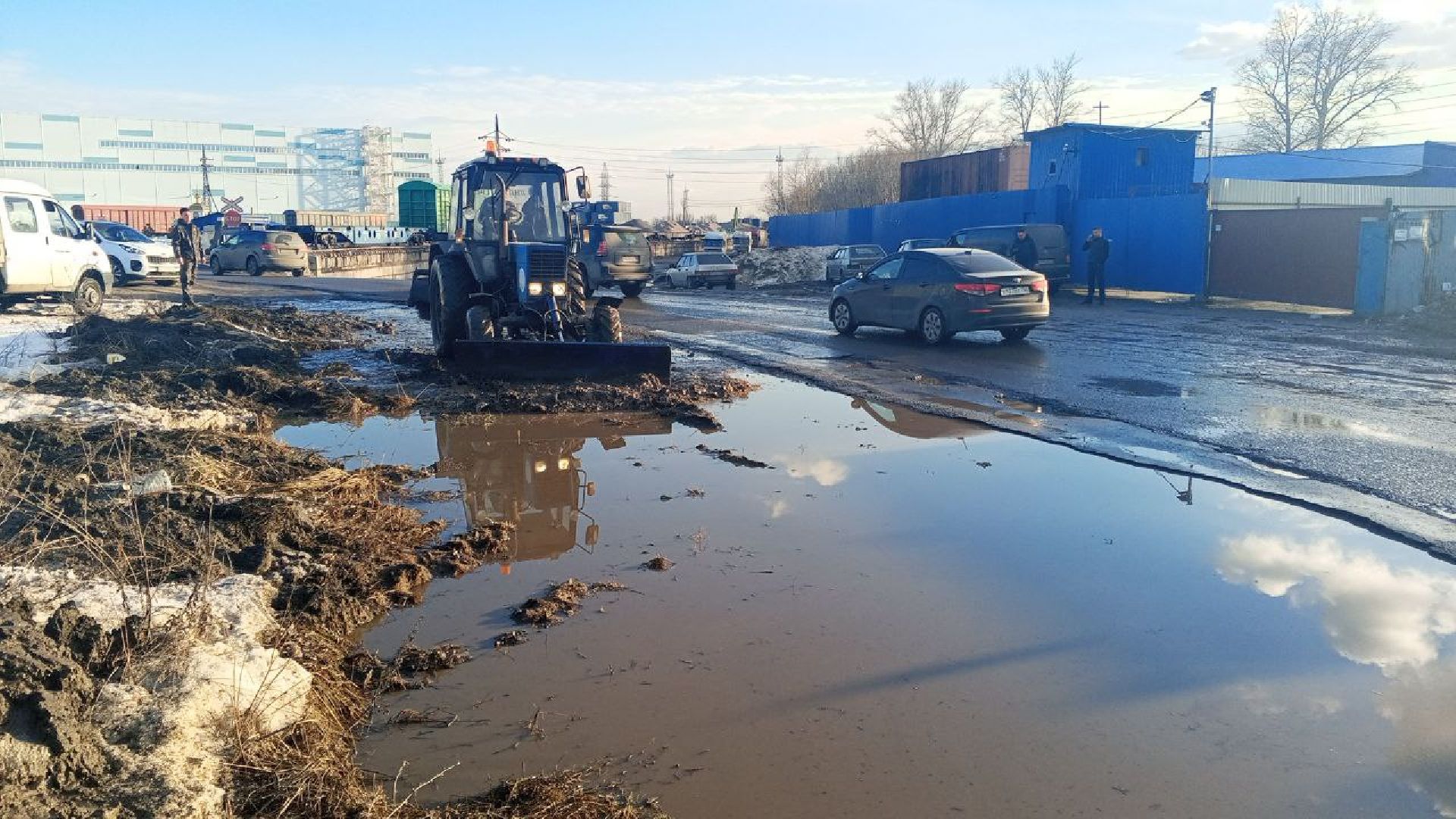ЖКХ, подтопления, уборка, Старая Купавна, Богородский городской округ,
