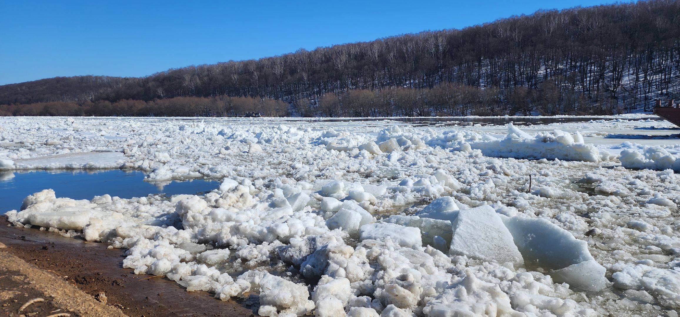 Коломна, Озеры, паводок, ледоход,