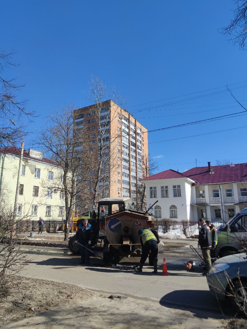 Дубна, Ямочный ремонт, Коммунальные службы, ЖКХ,