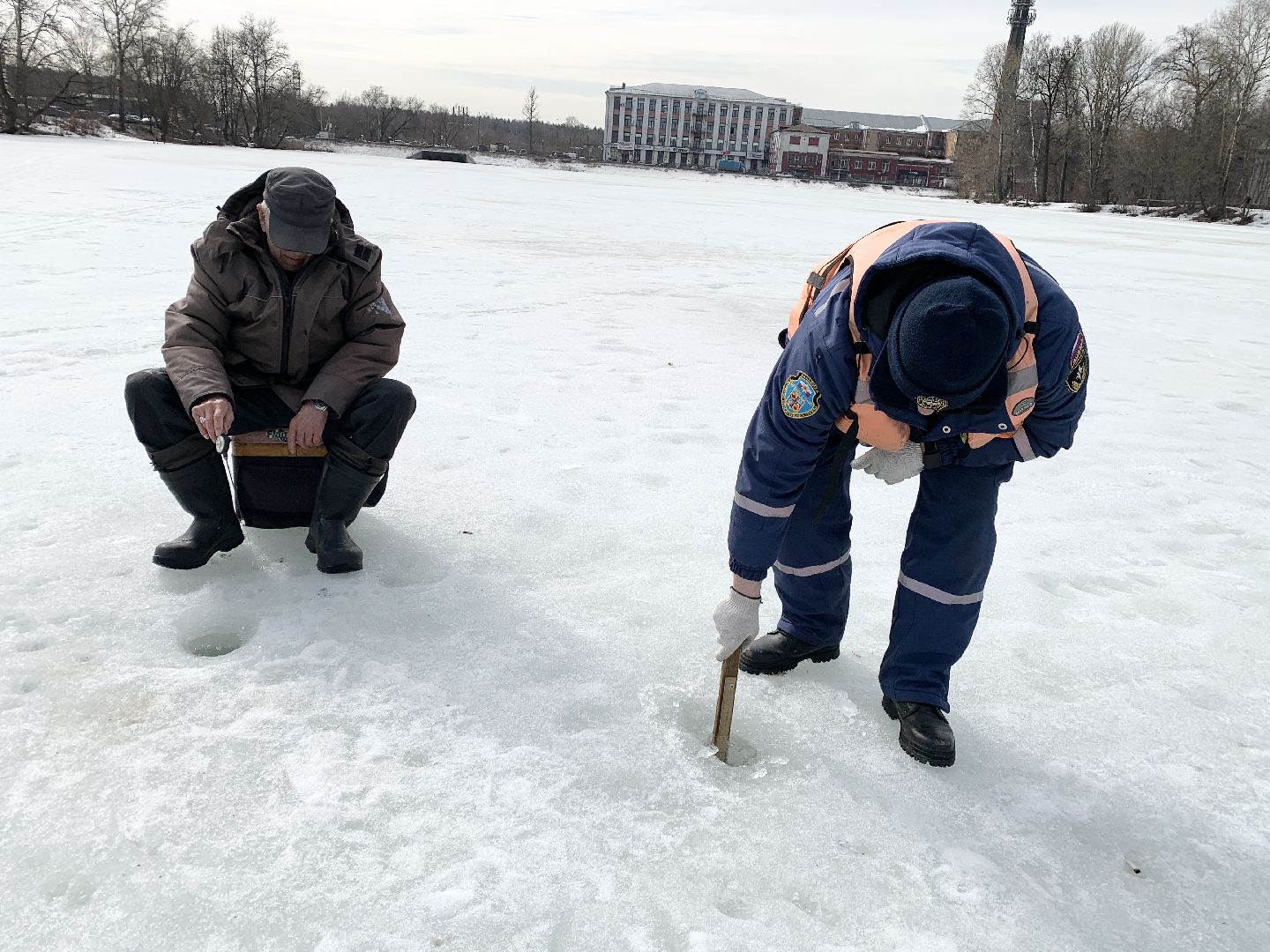 Балашиха, Подмосковье, Рейд Тонкий лед, мособлпожспас, ГО ЧС Балашихи, тонкий лед, рыбаки,