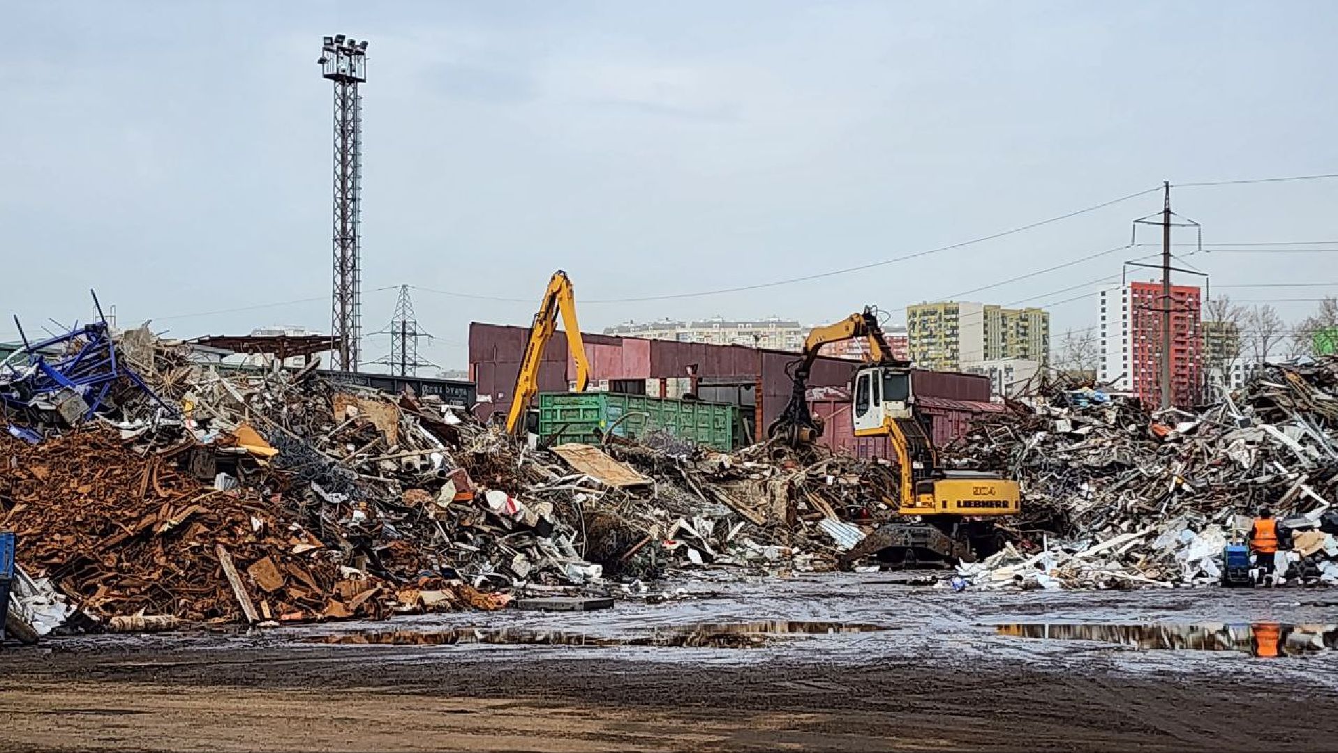 отходы, металл, переработка,