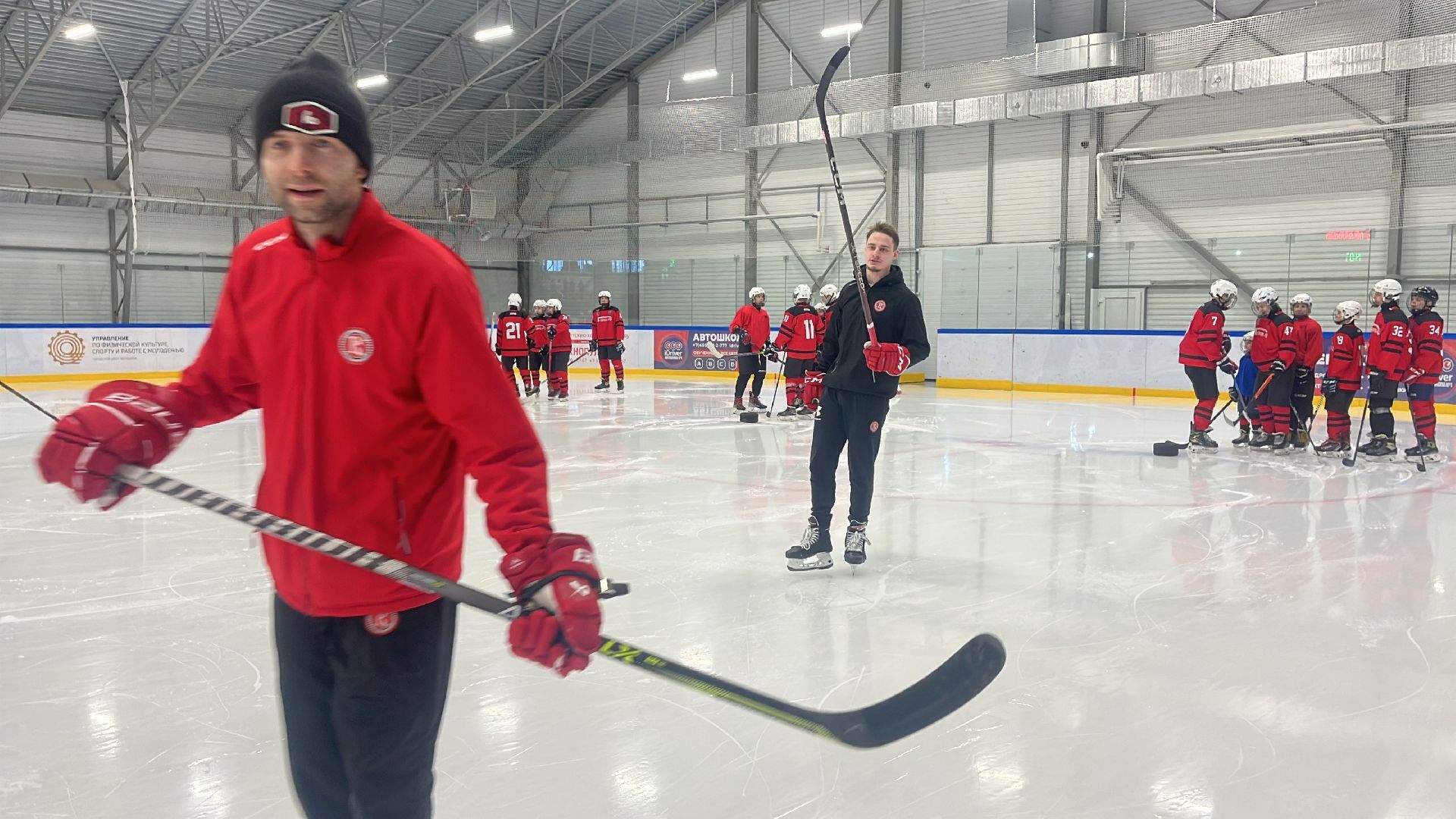 хоккей, хоккеисты, мастер класс, детский хоккей,