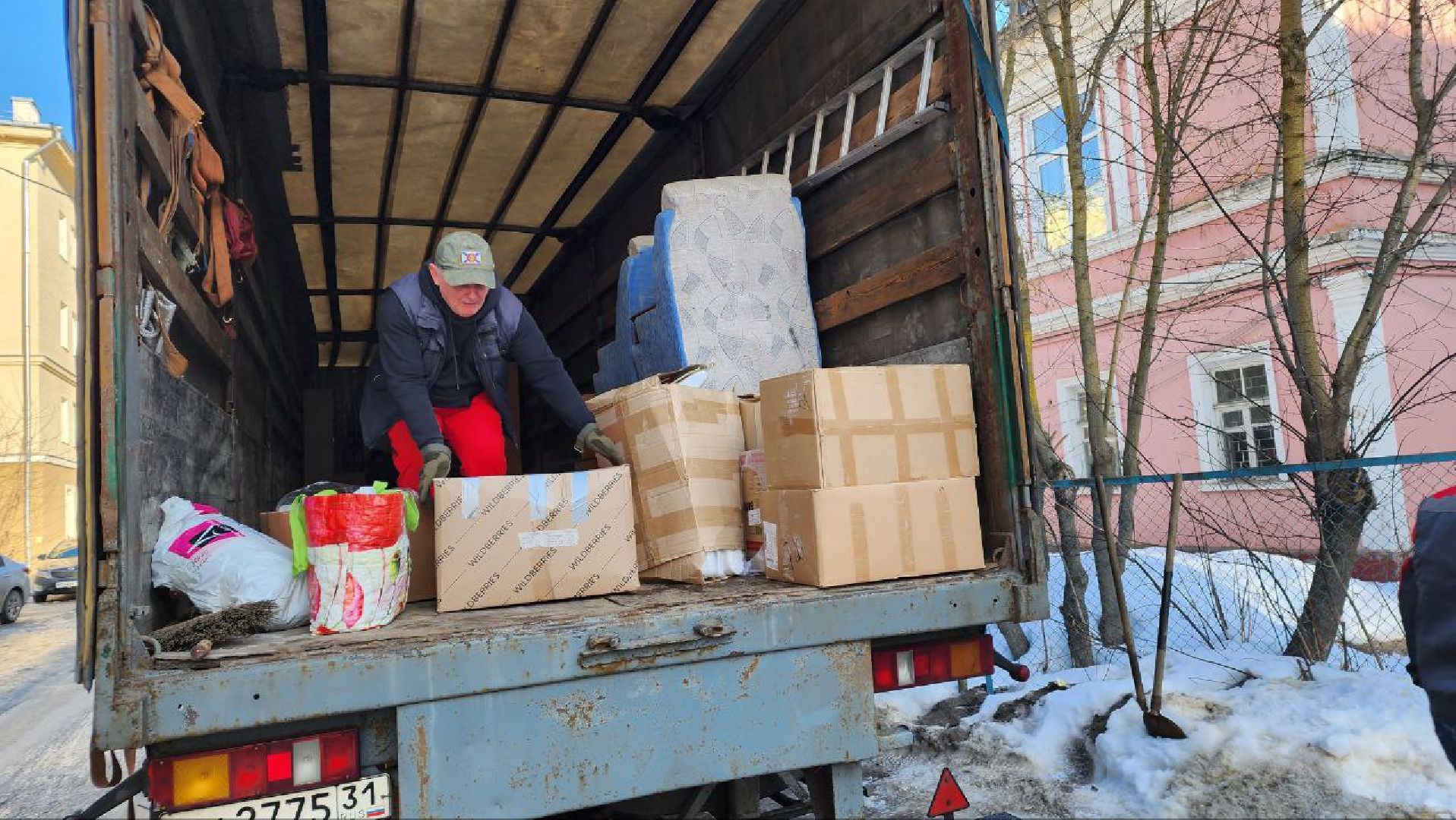 сво, гуманитарная помощь, помощь жителям, Лосино-Петровский,