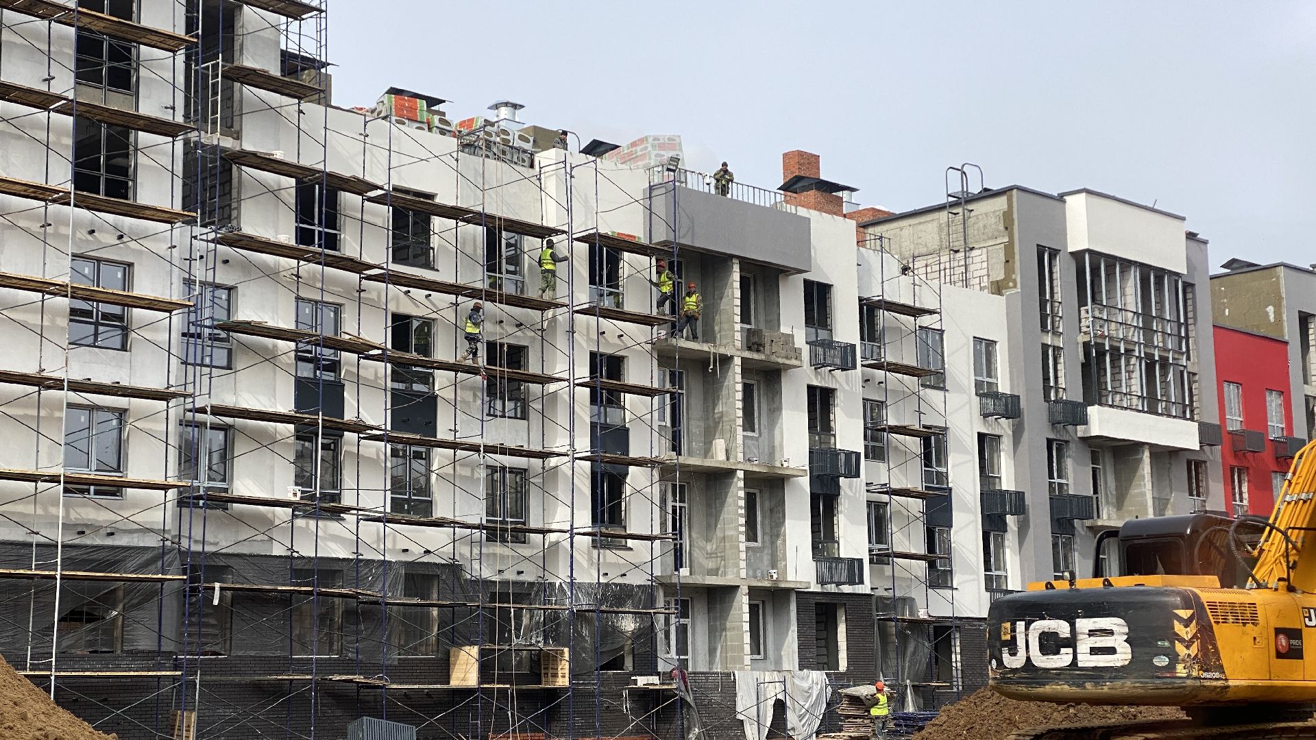 строителтство, строительство домов, жк Живописный, ГК Гранель», ленинский городской округ,